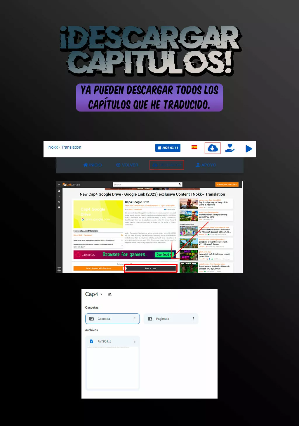 Página 18 del Manga