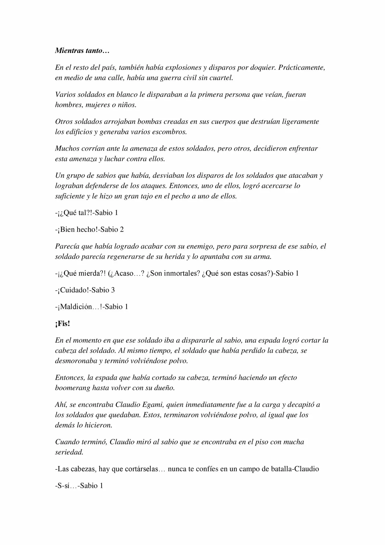 Página 17 del Manga