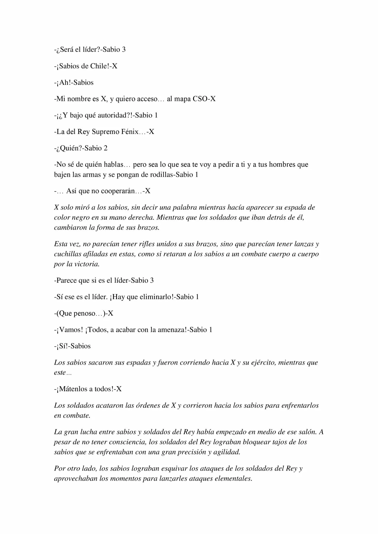 Página 23 del Manga