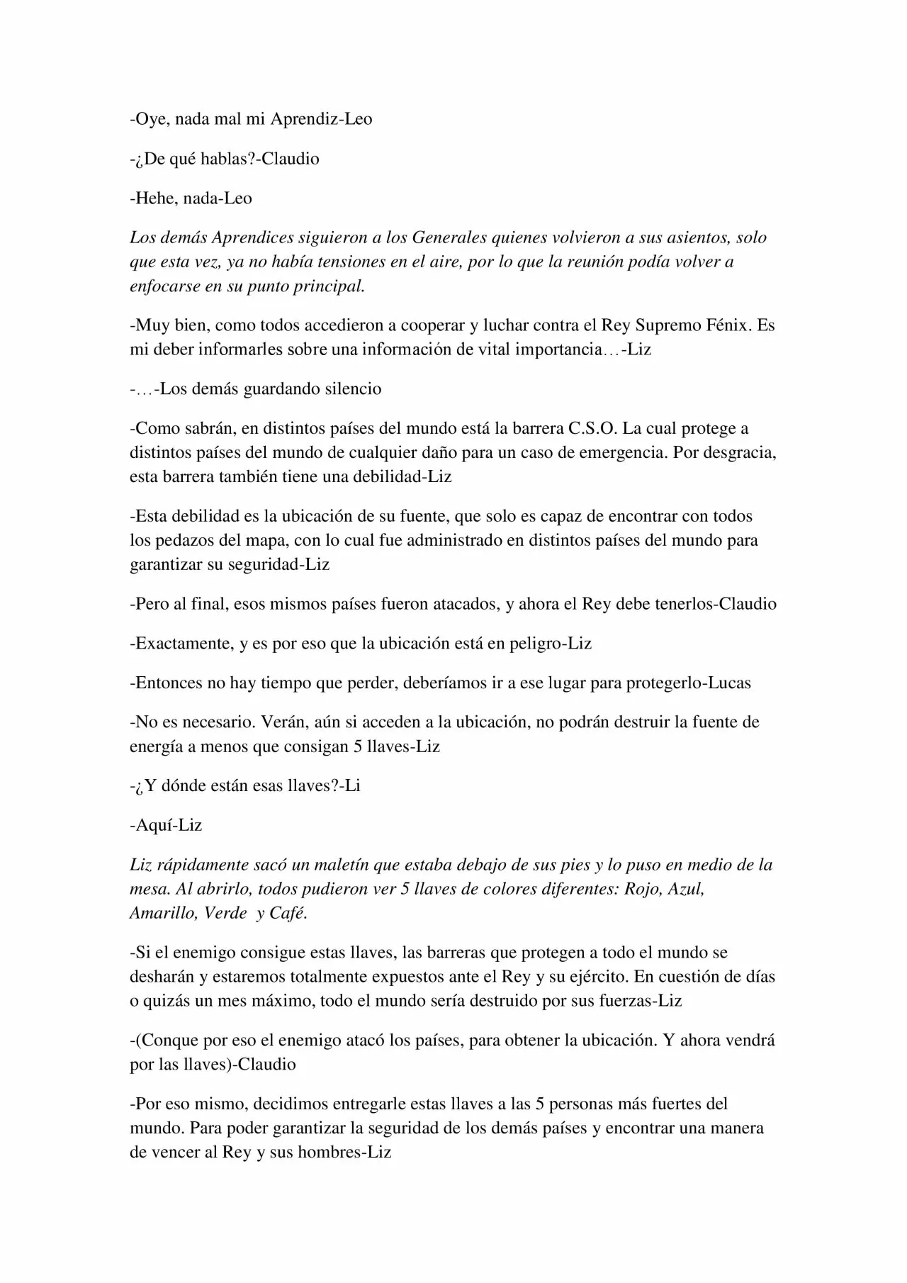 Página 15 del Manga