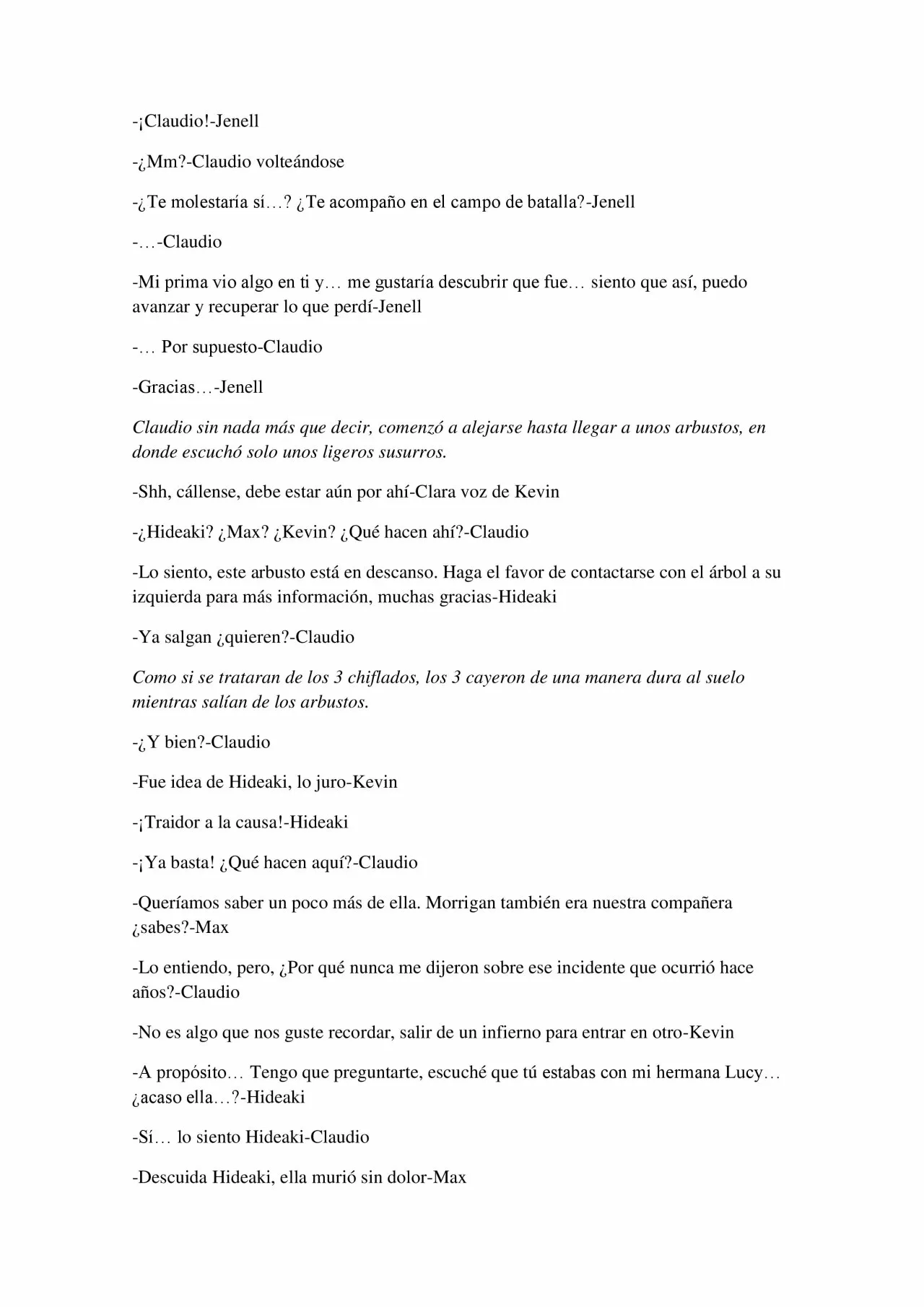 Página 26 del Manga