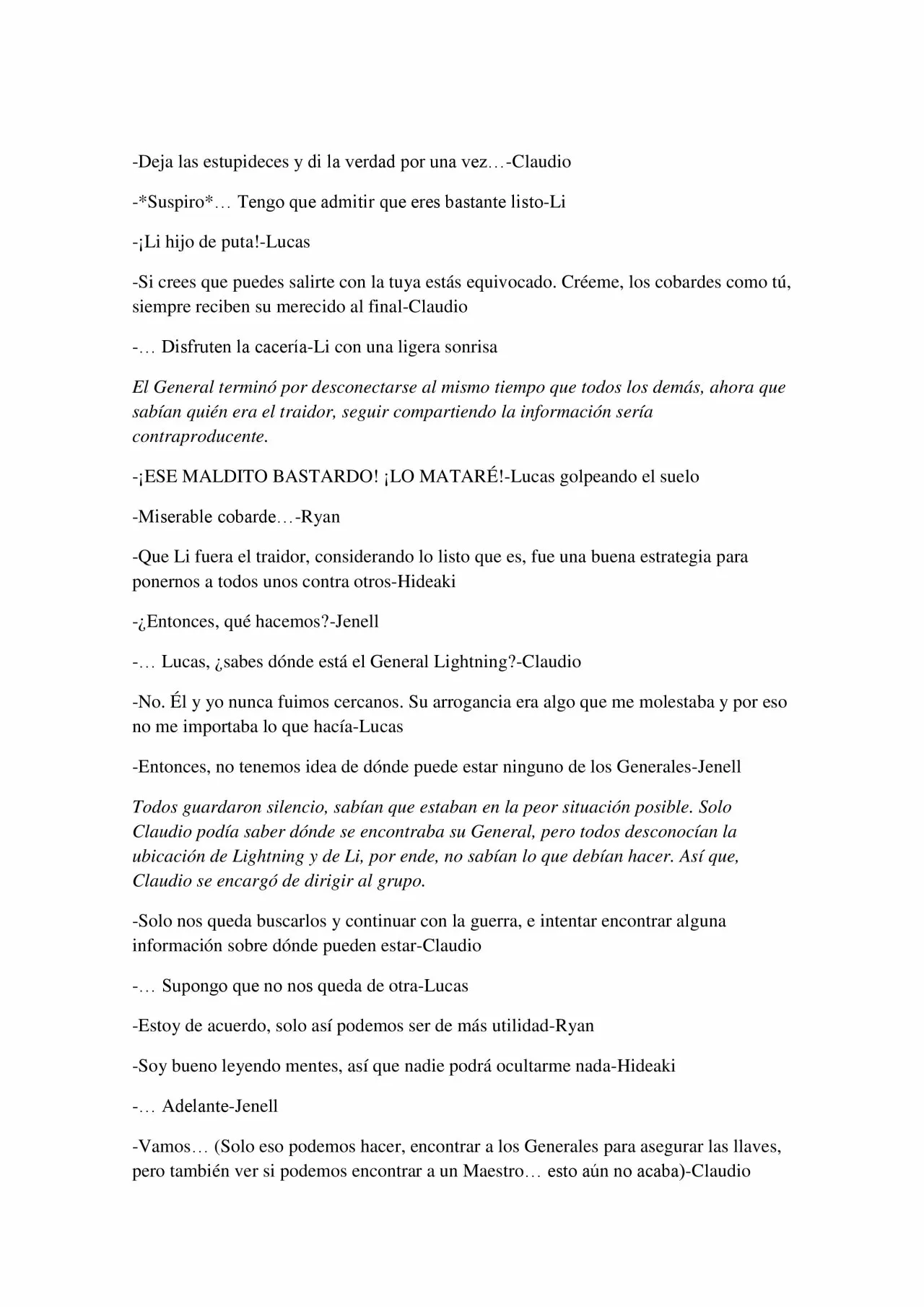 Página 22 del Manga