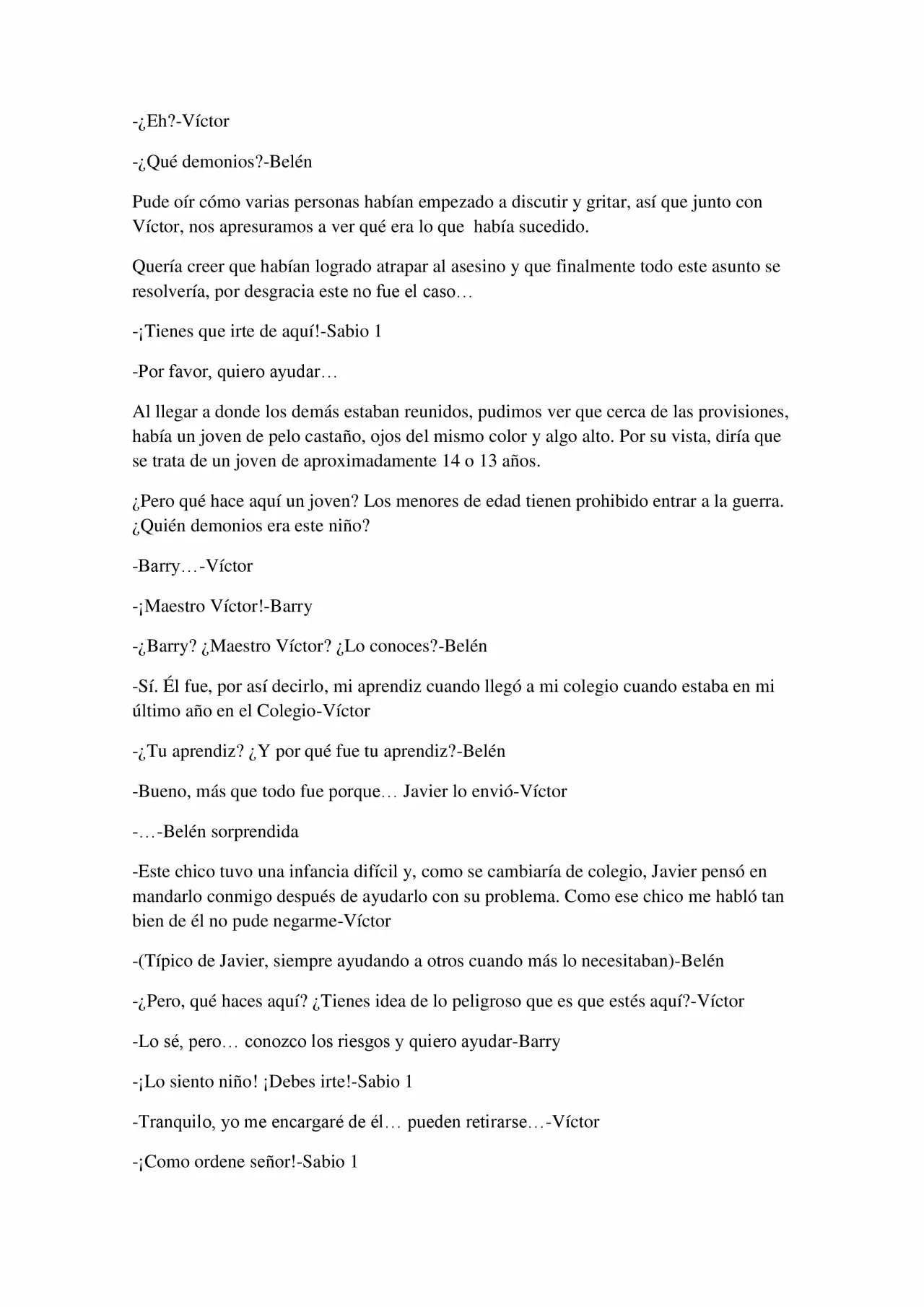 Página 22 del Manga