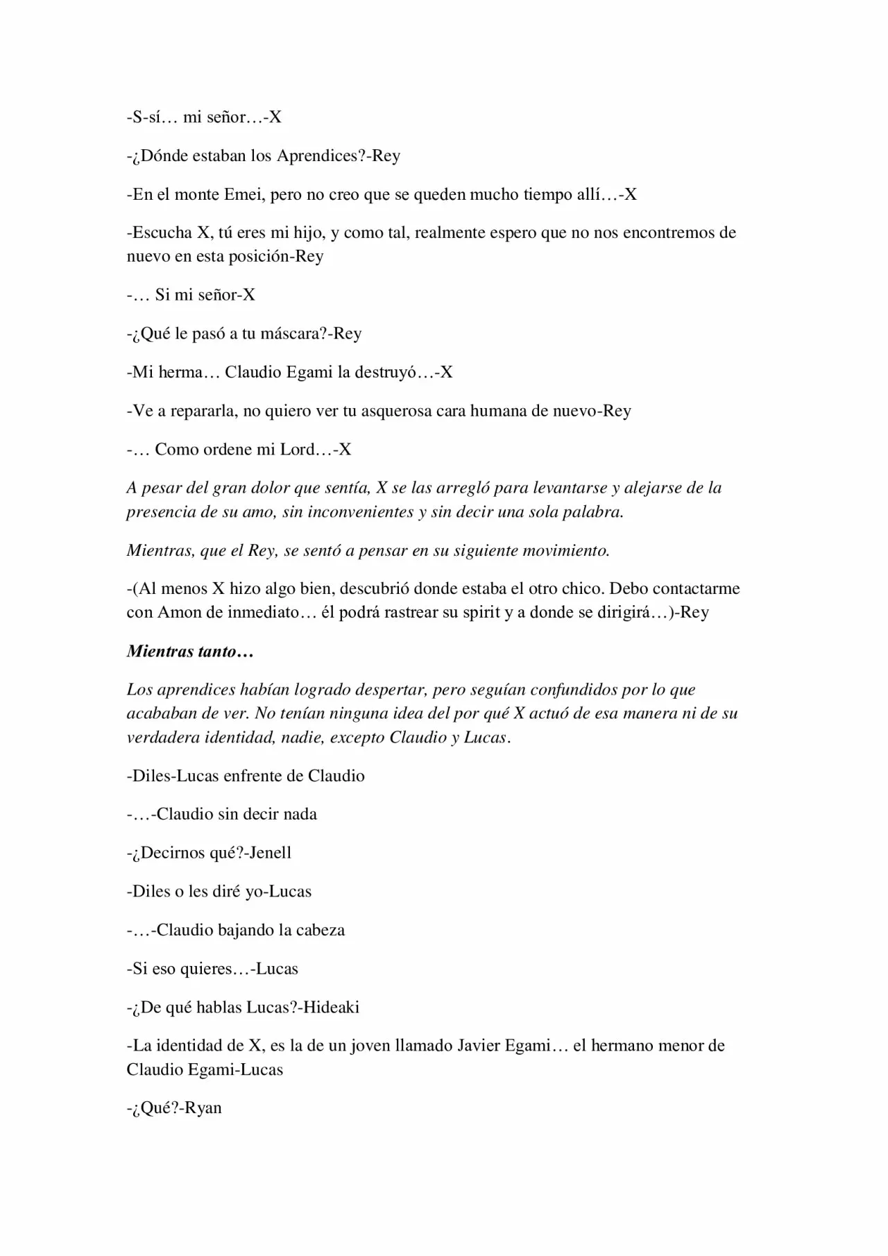 Página 18 del Manga