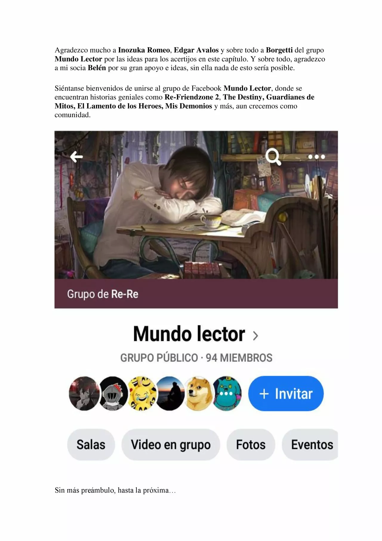 Página 23 del Manga