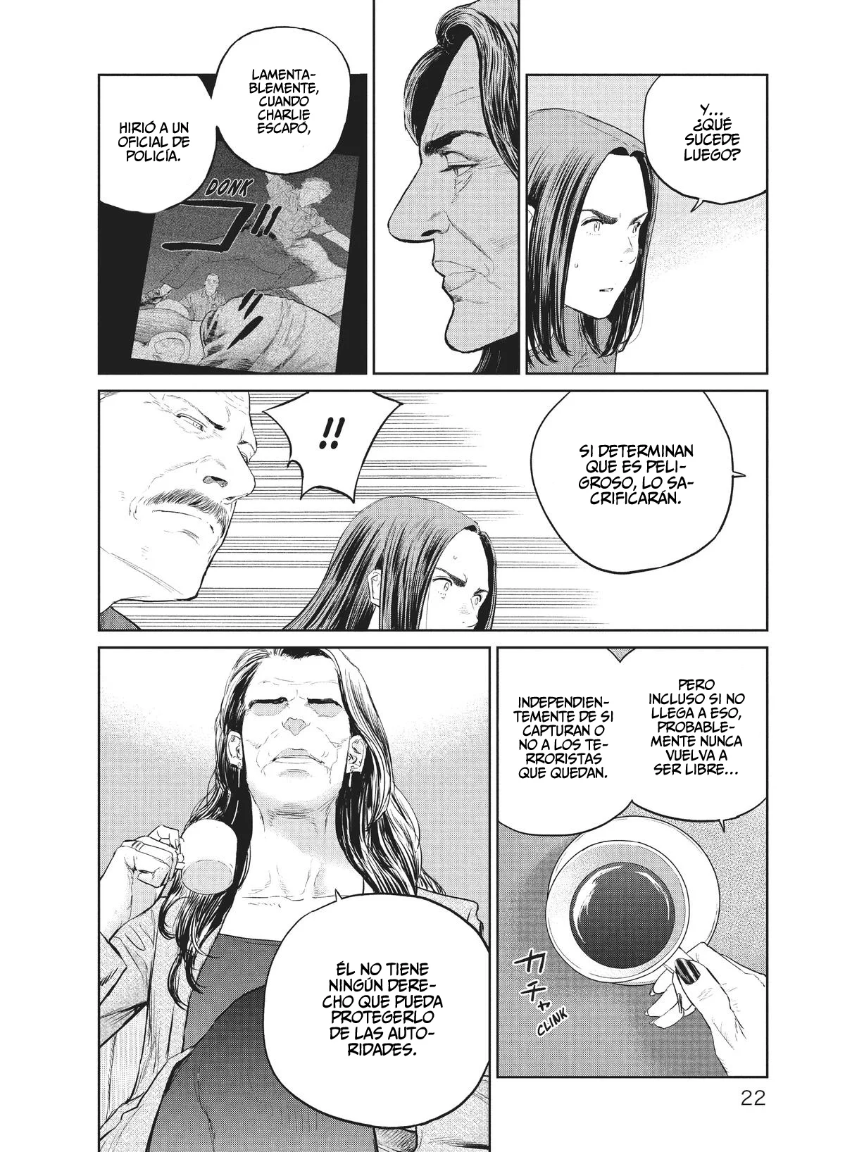 Página 22 del Manga