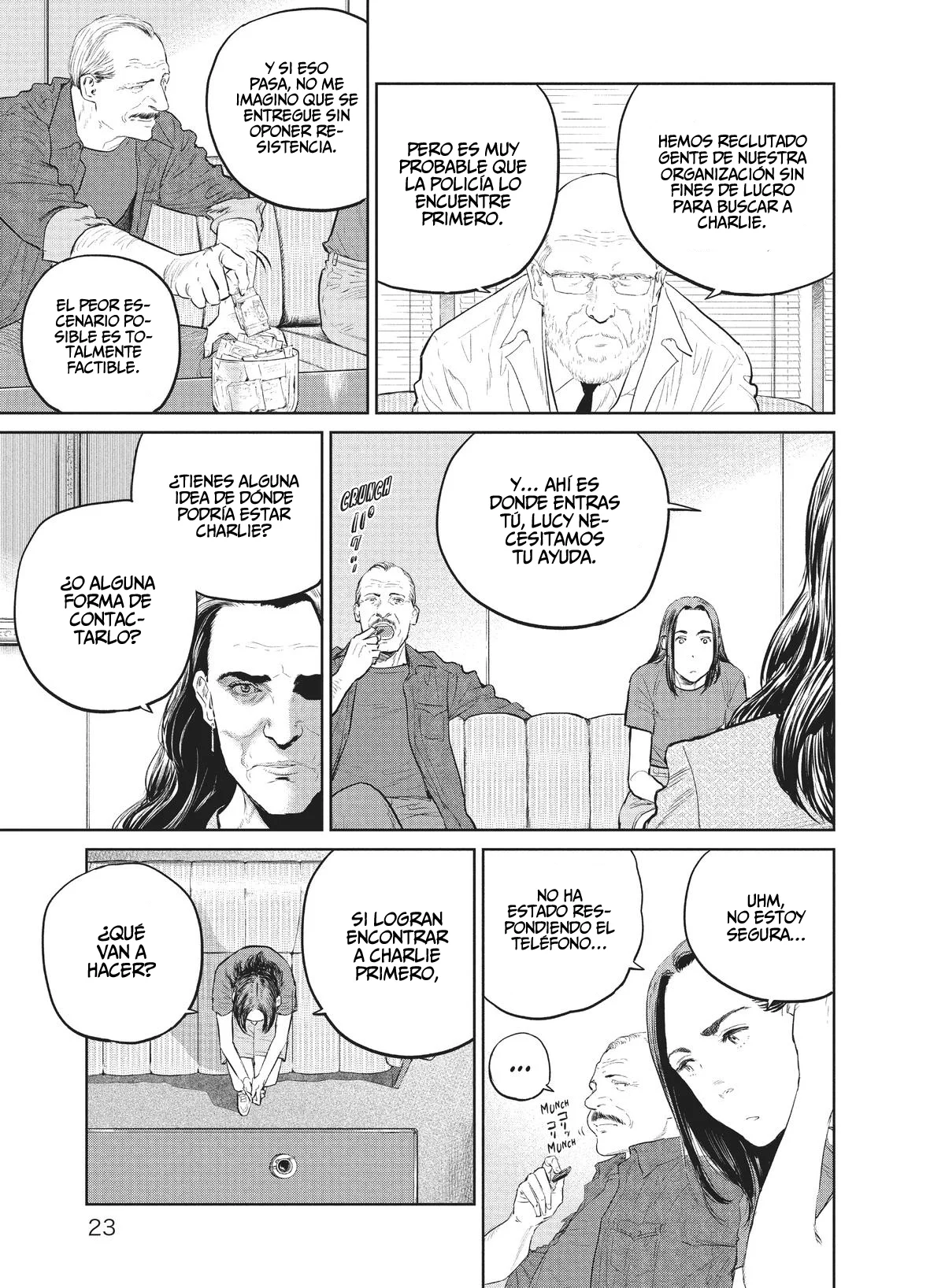 Página 23 del Manga