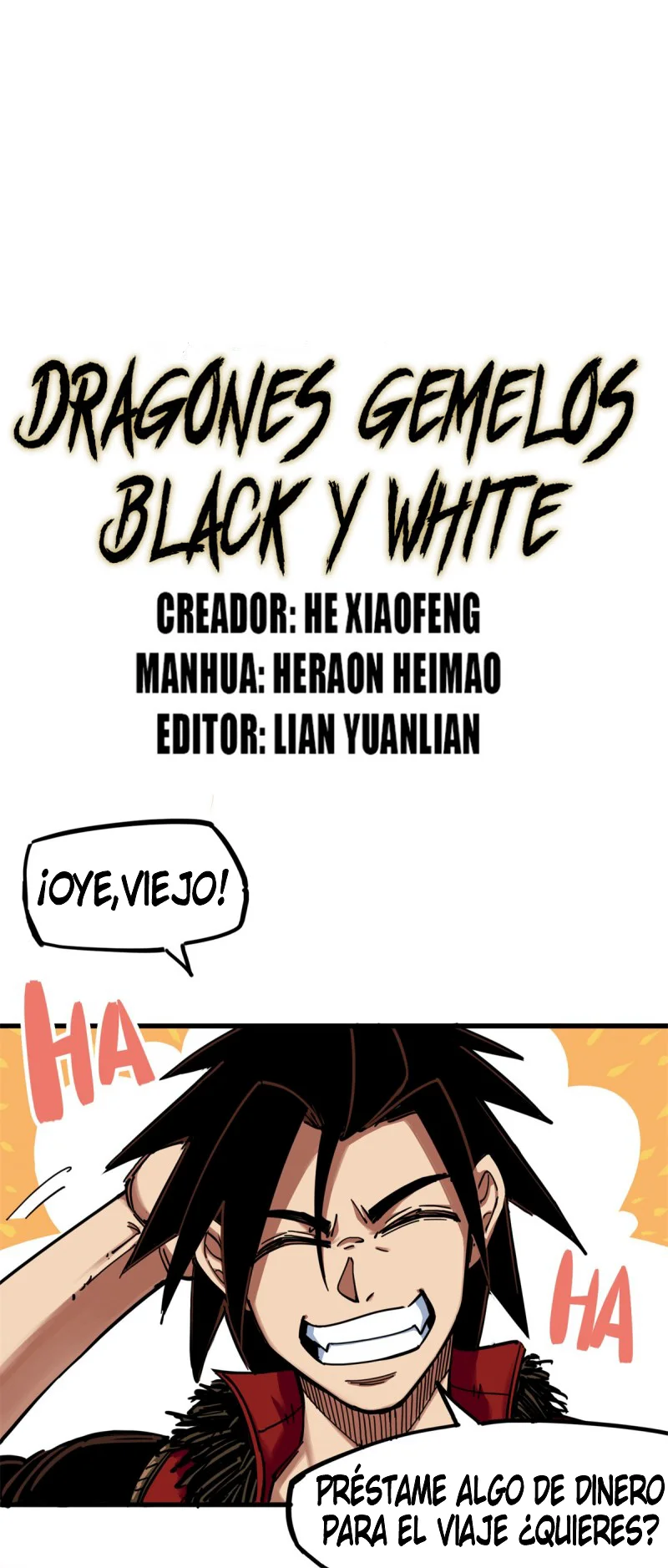 Página 1 del Manga