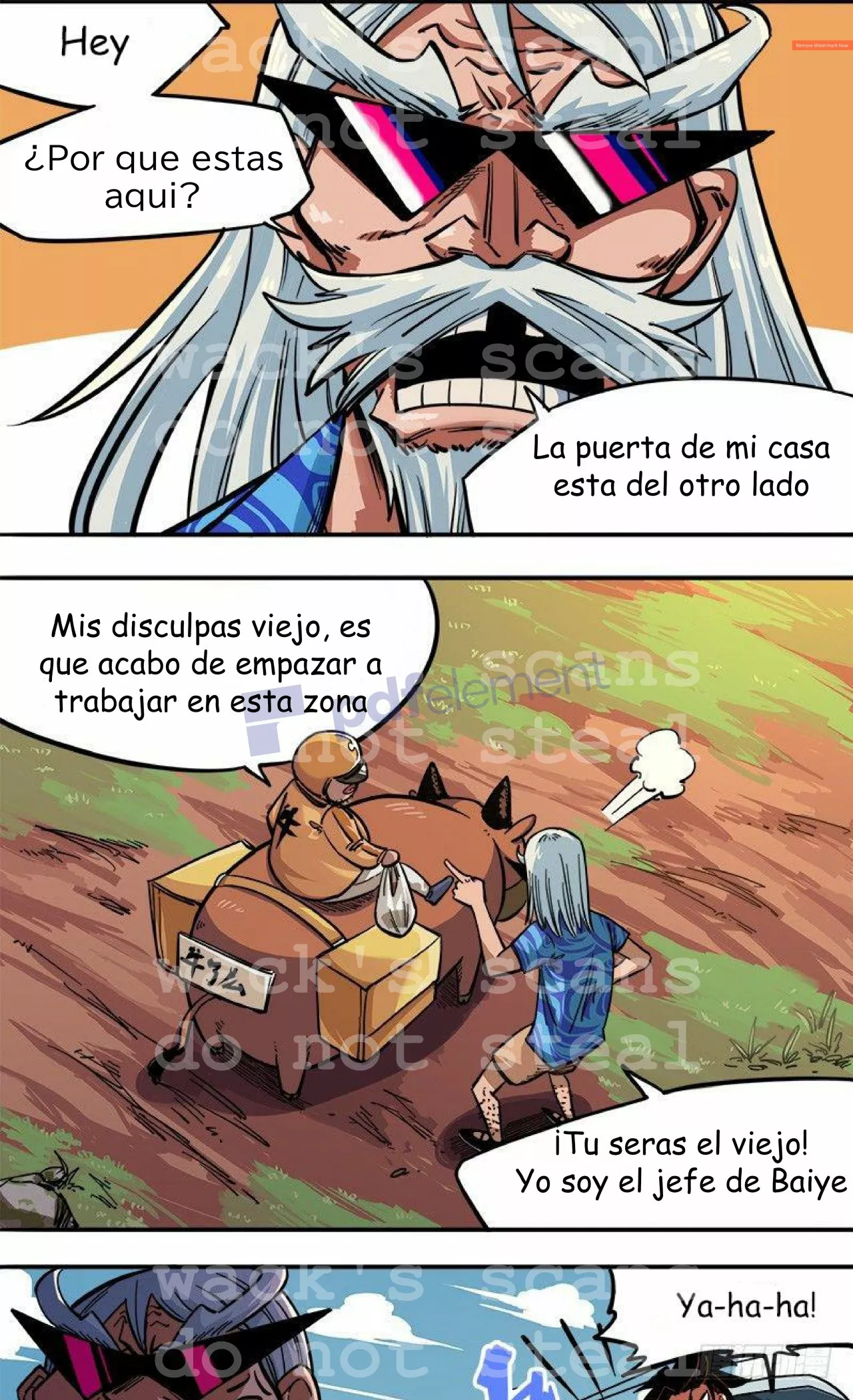 Página 1 del Manga
