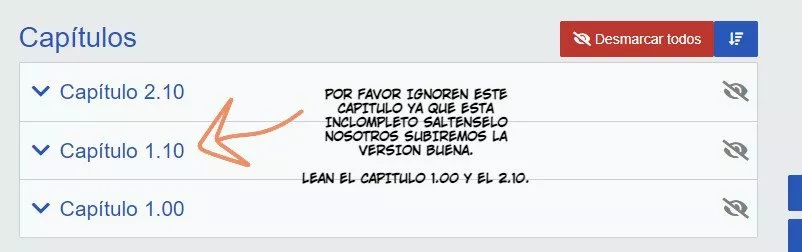 Página 2 del Manga