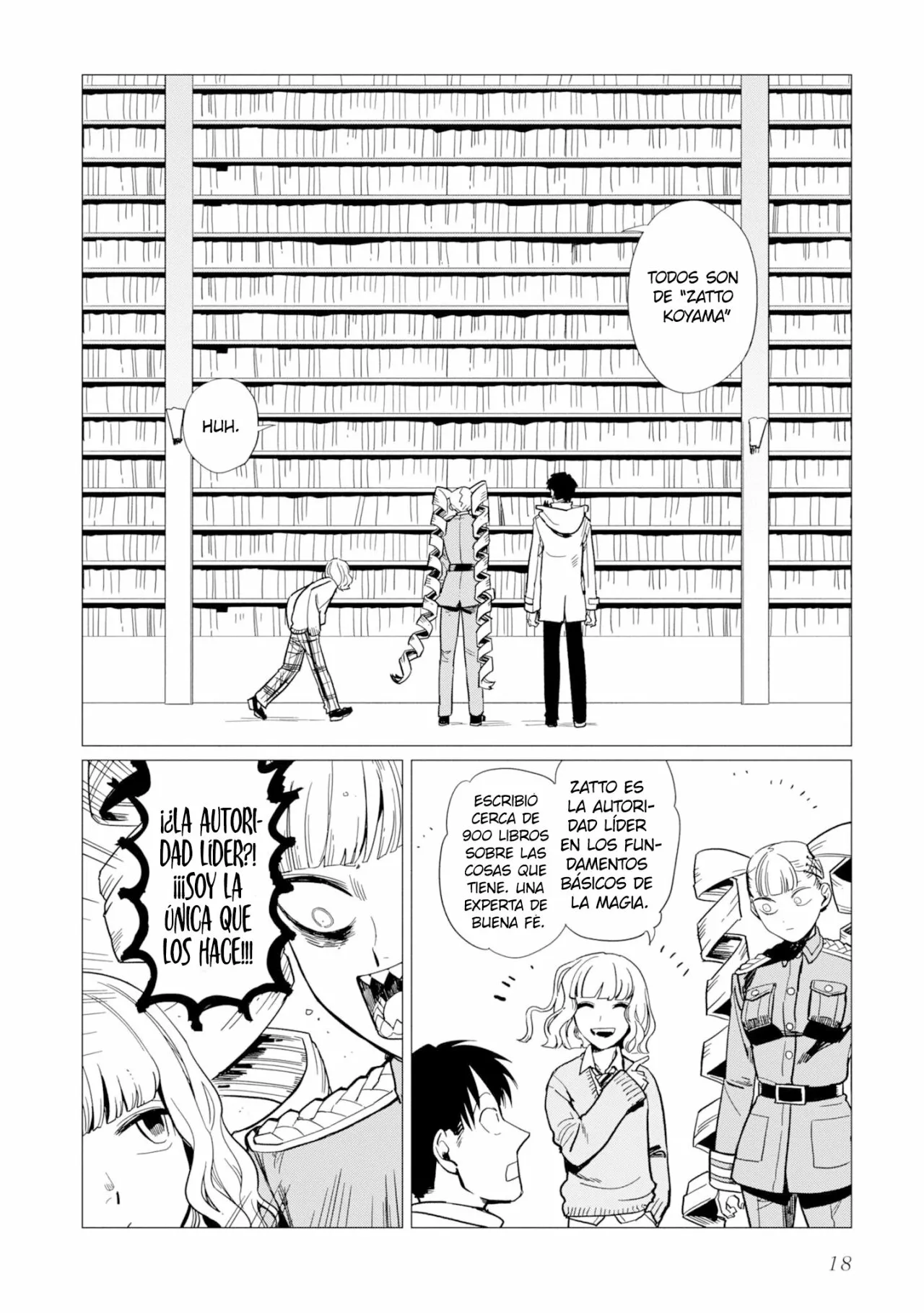 Página 18 del Manga