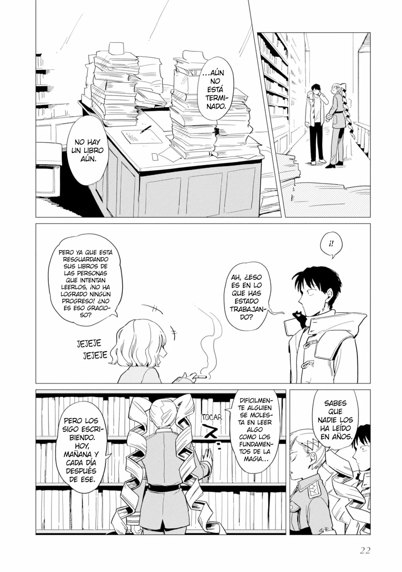 Página 22 del Manga