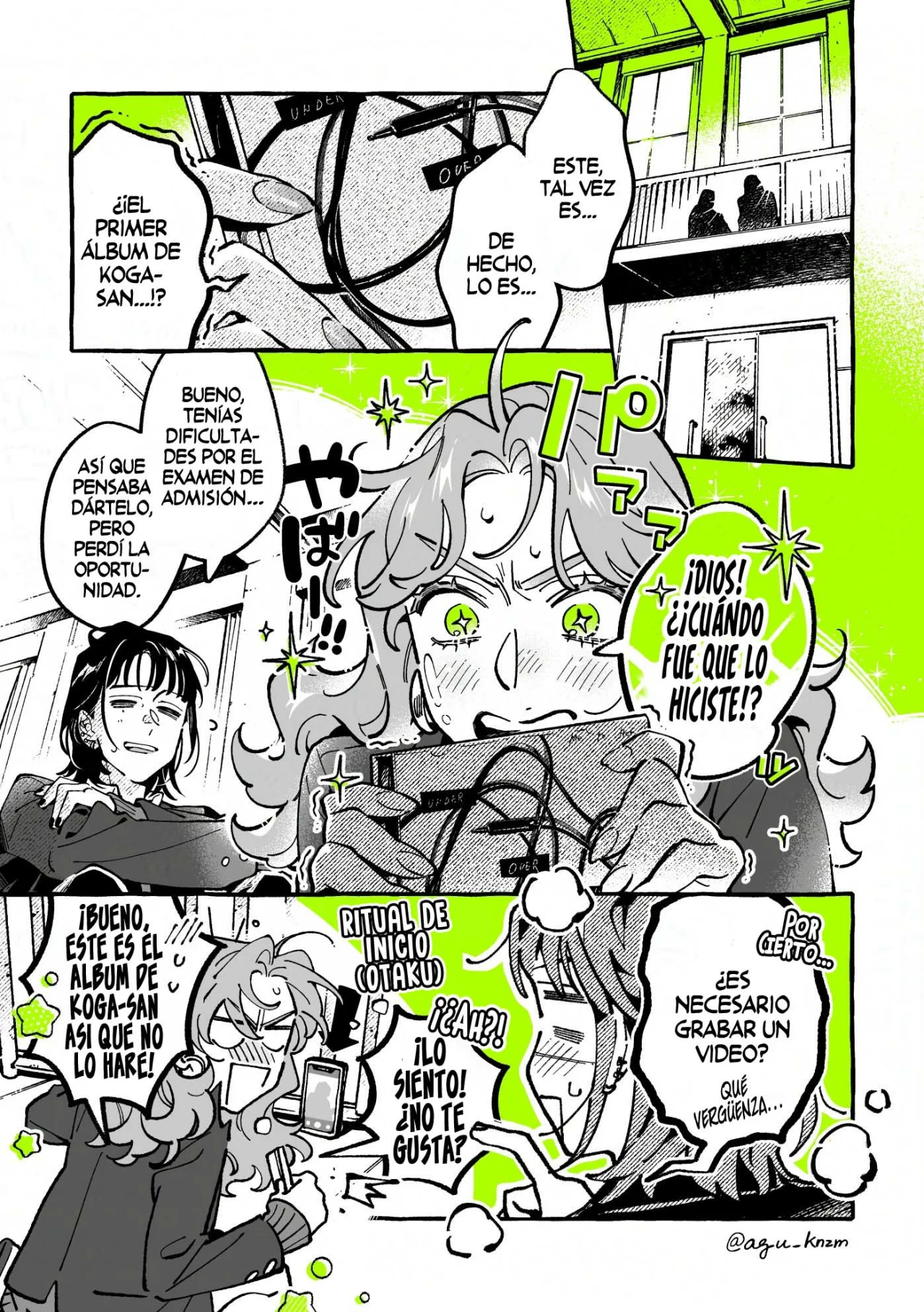 Página 2 del Manga