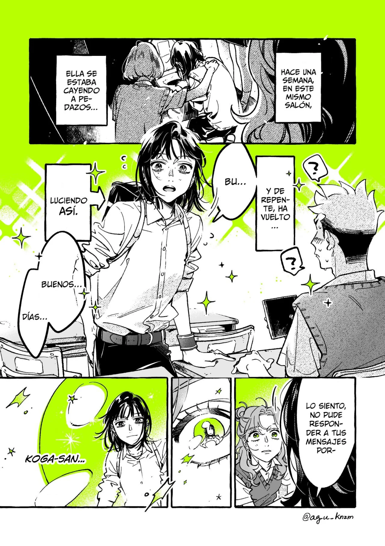 Página 1 del Manga