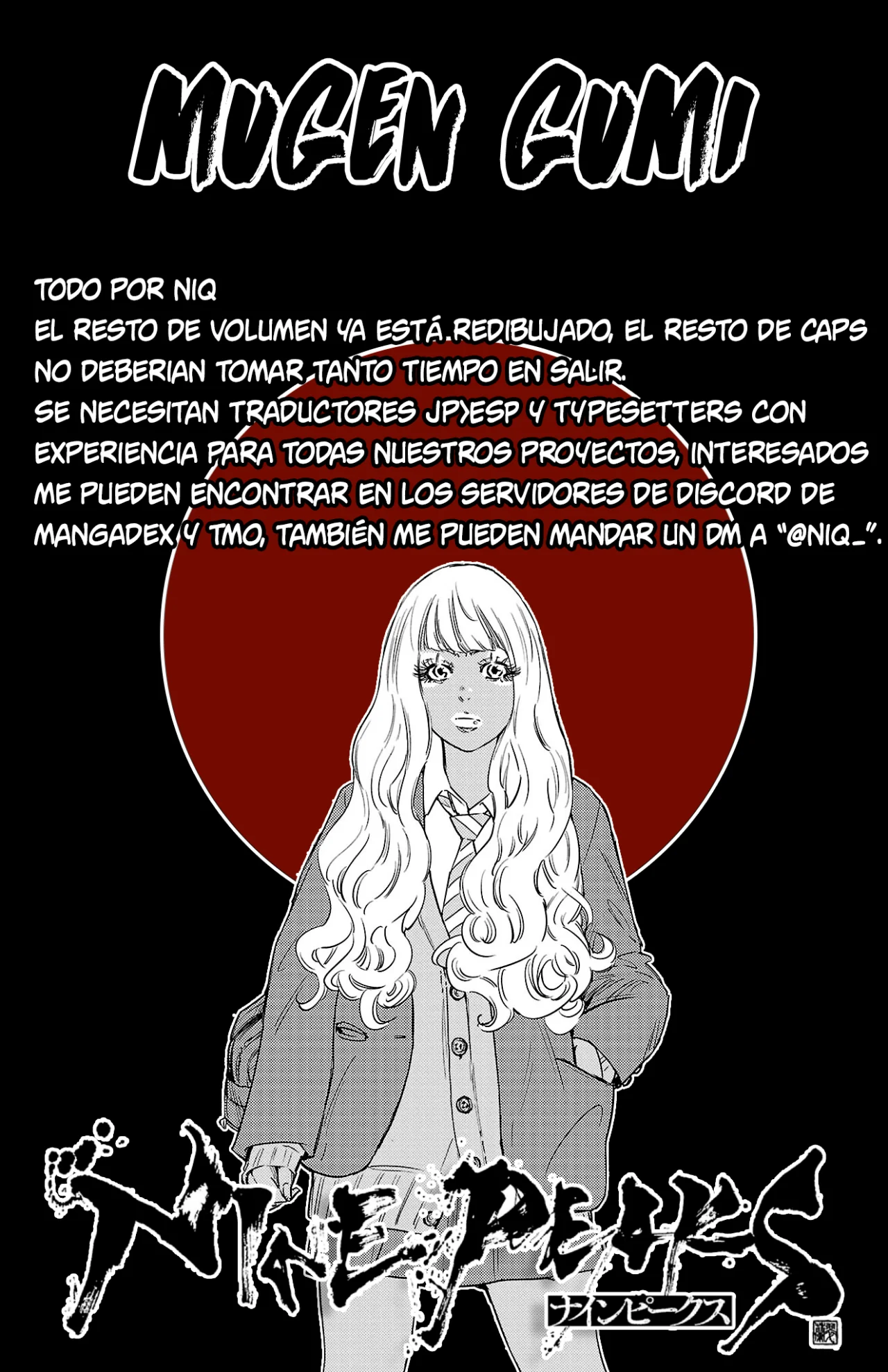Página 1 del Manga