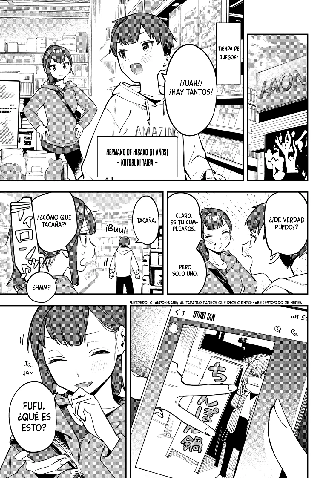 Página 2 del Manga