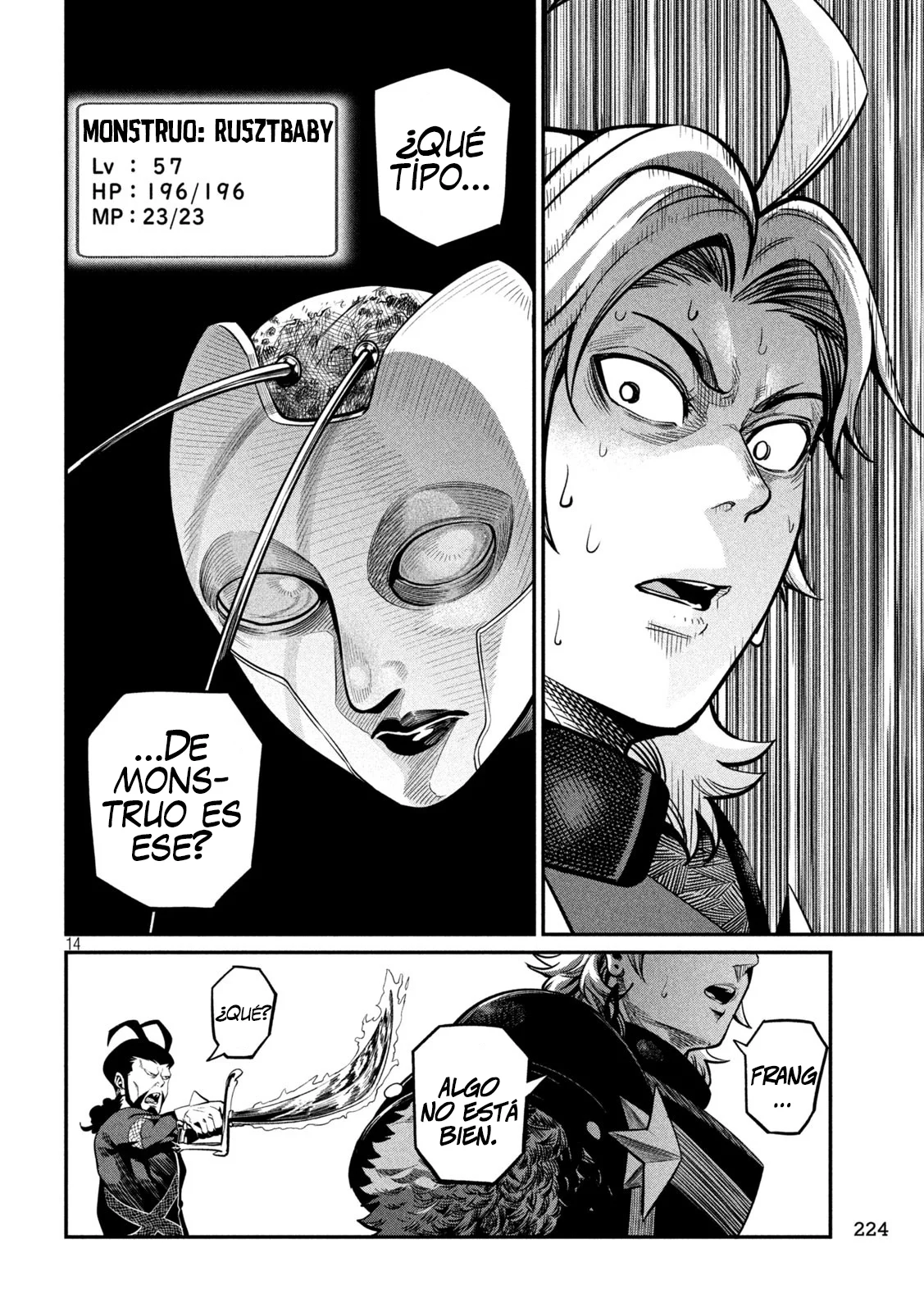 Página 16 del Manga