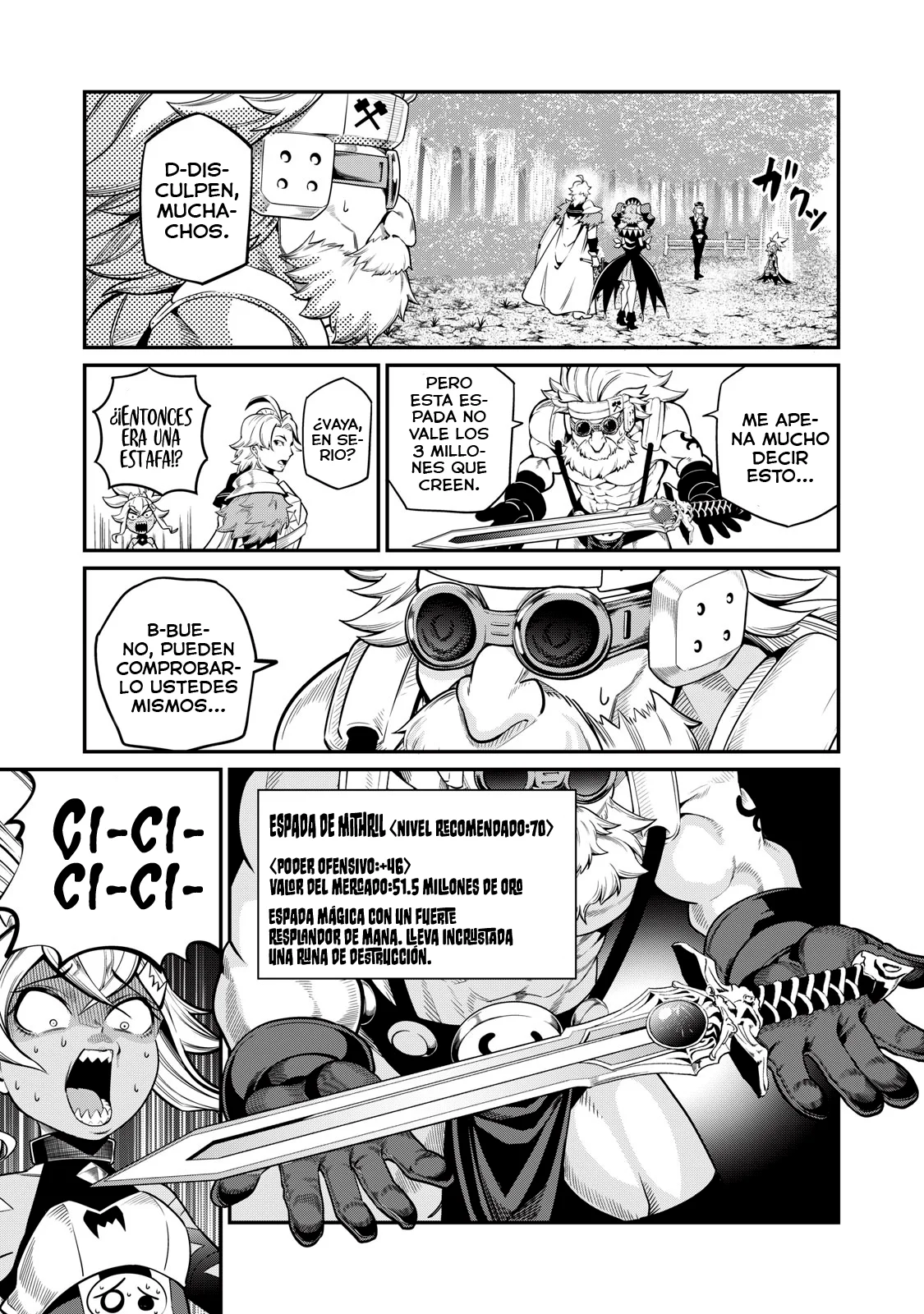 Página 17 del Manga