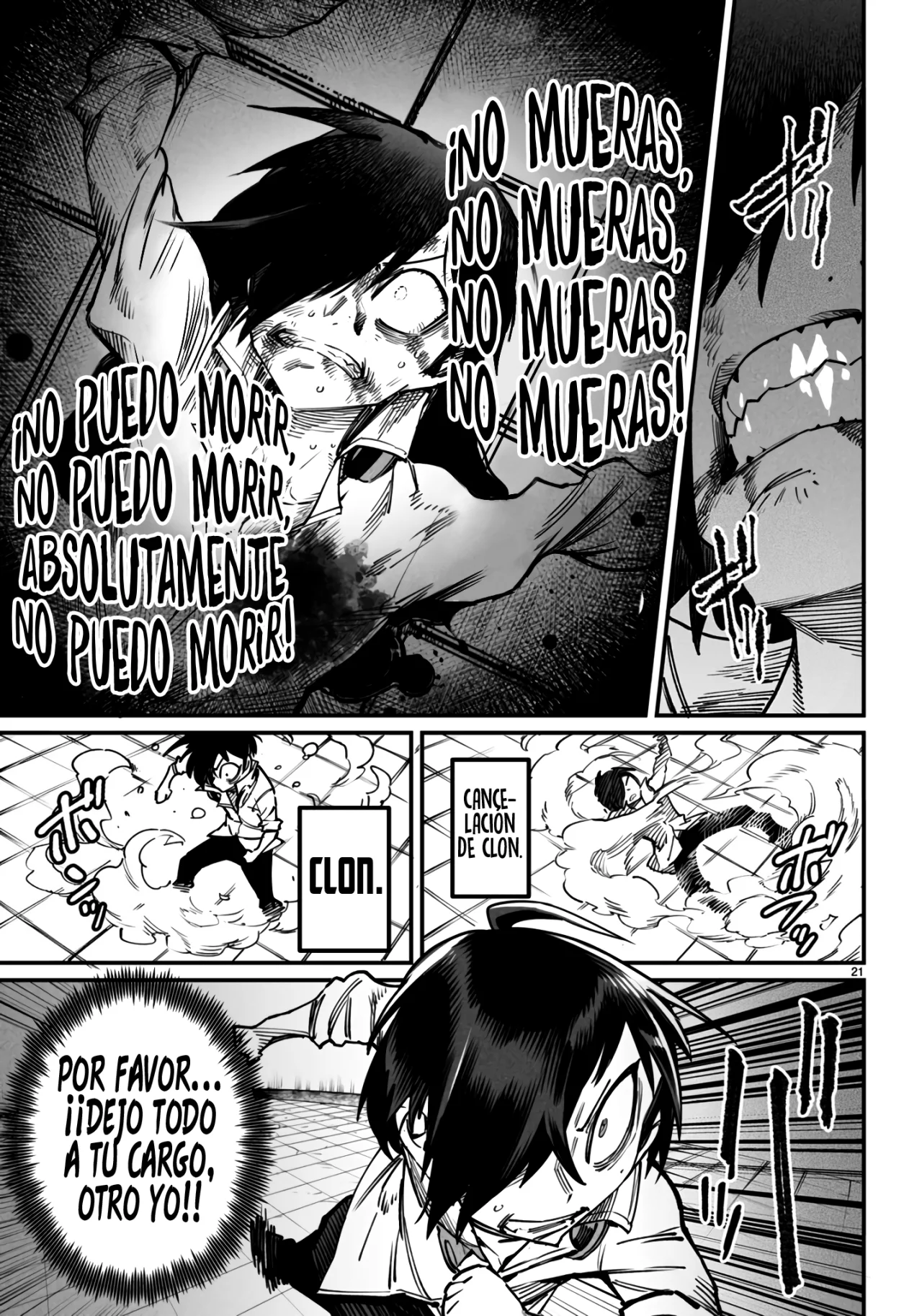 Página 21 del Manga