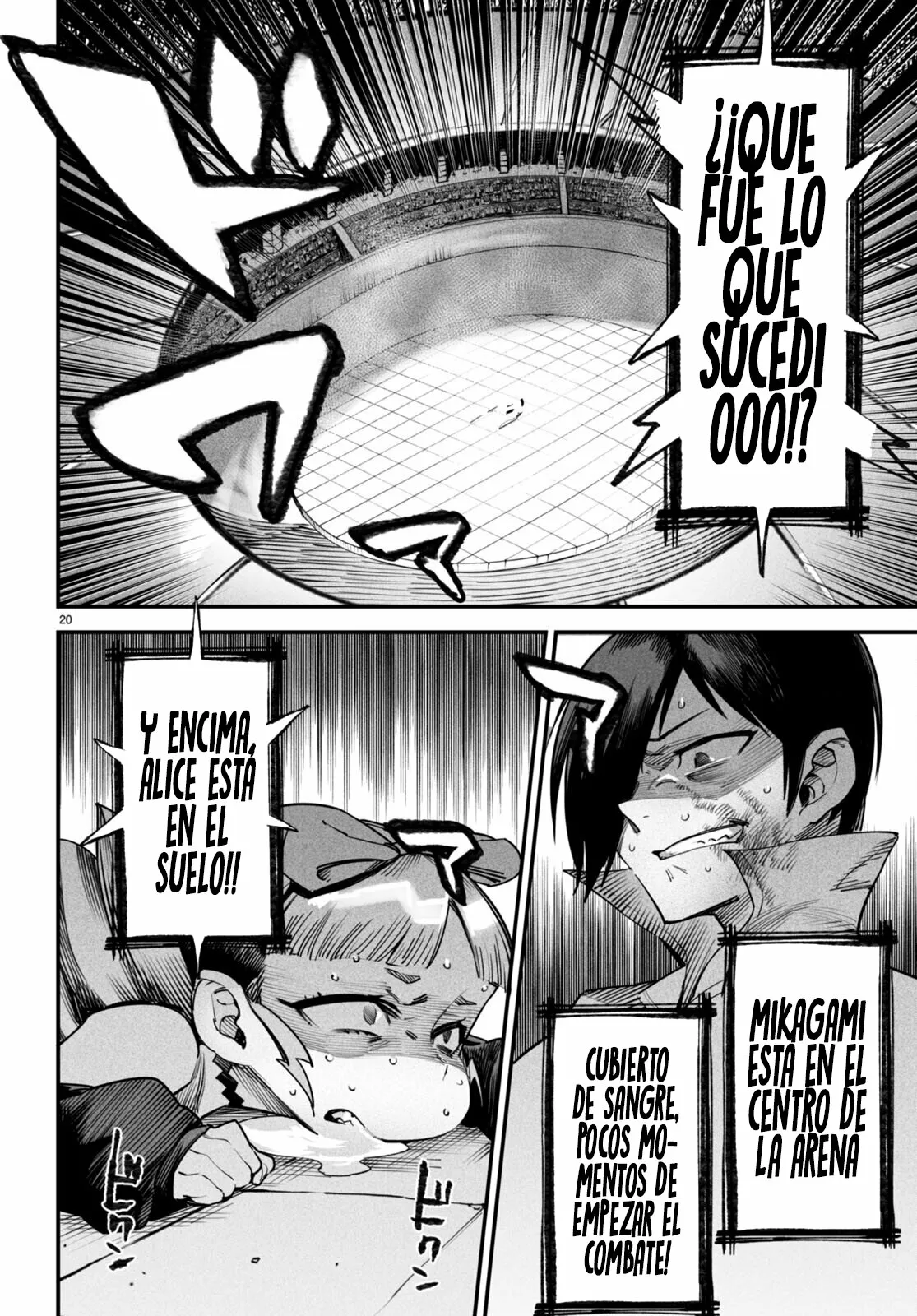 Página 20 del Manga