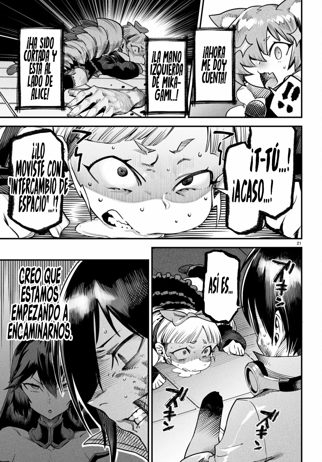 Página 21 del Manga