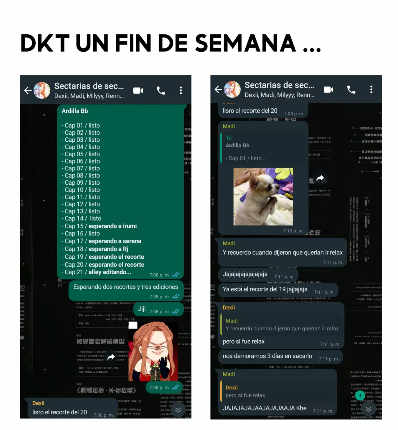 Página 85 del Manga