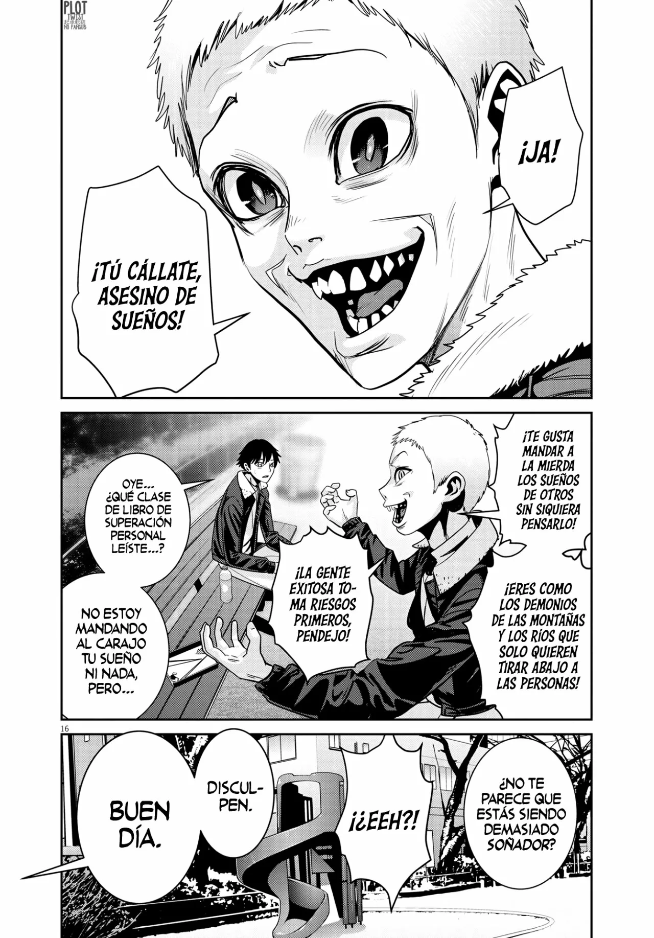 Página 17 del Manga