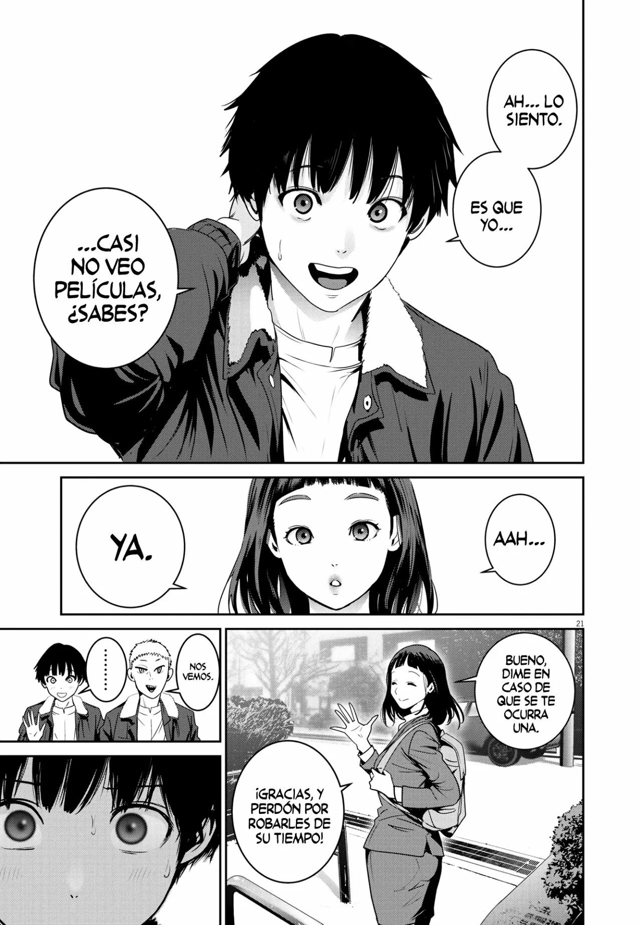 Página 22 del Manga