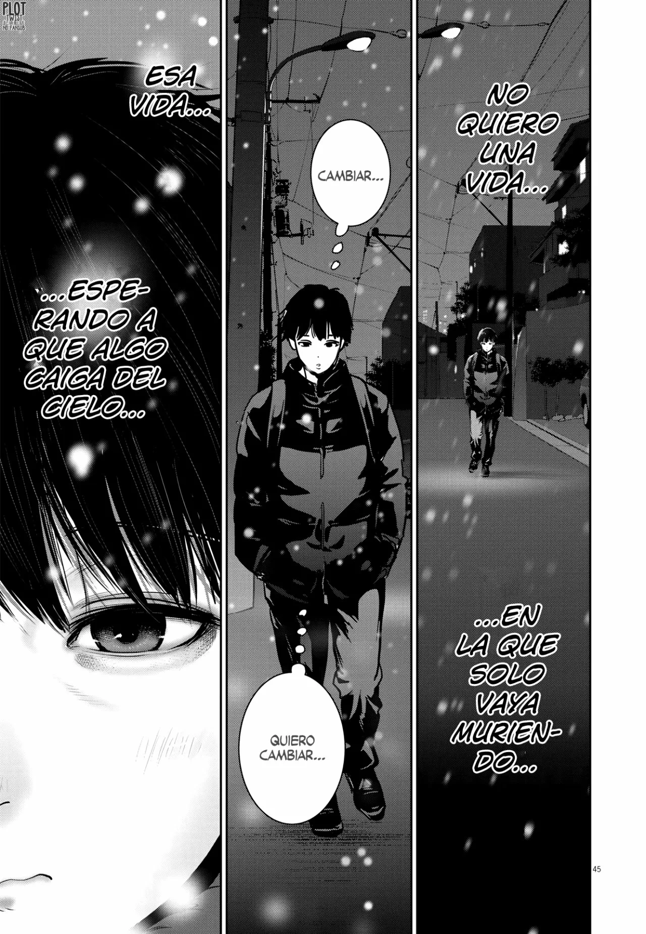 Página 45 del Manga