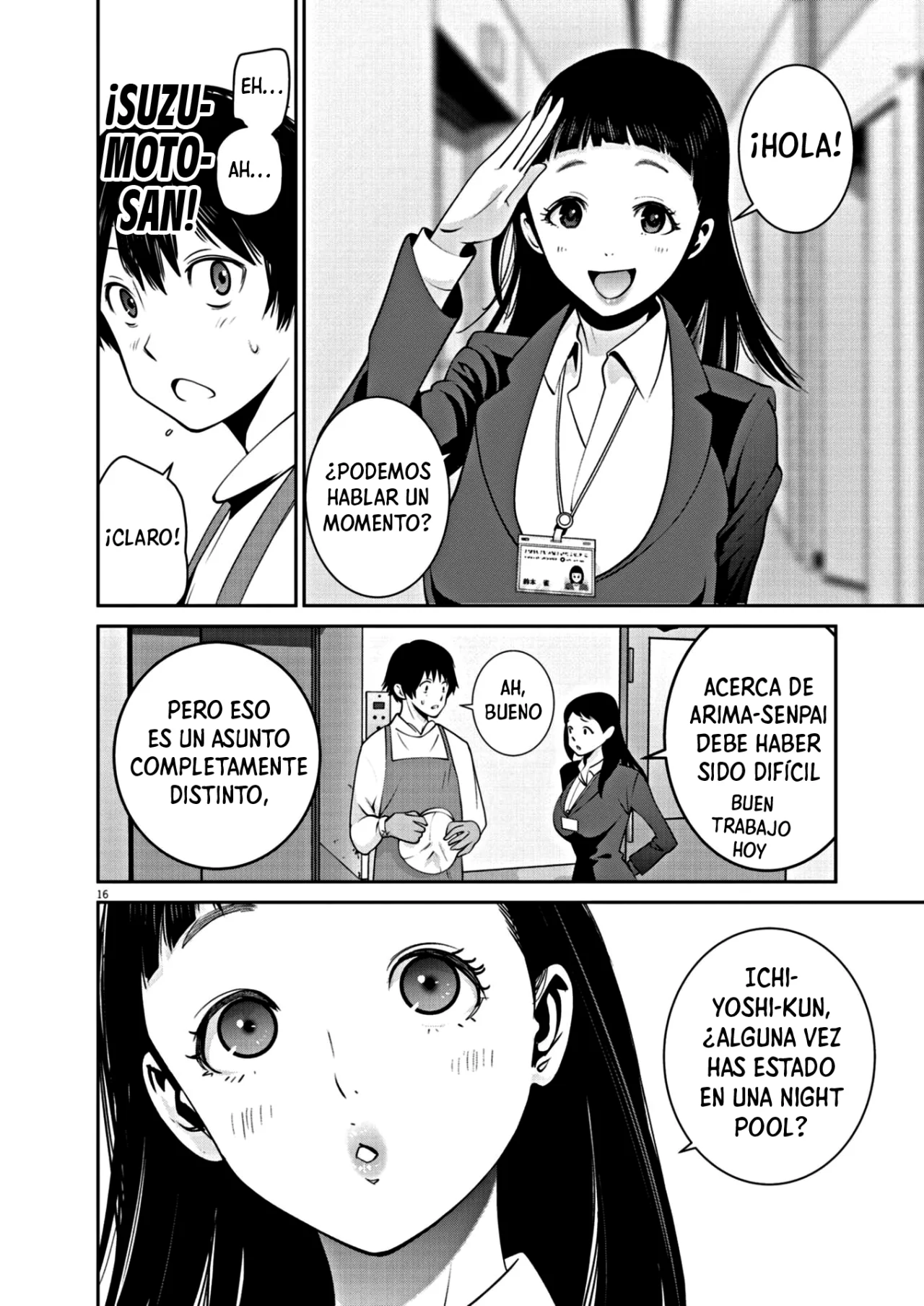 Página 16 del Manga