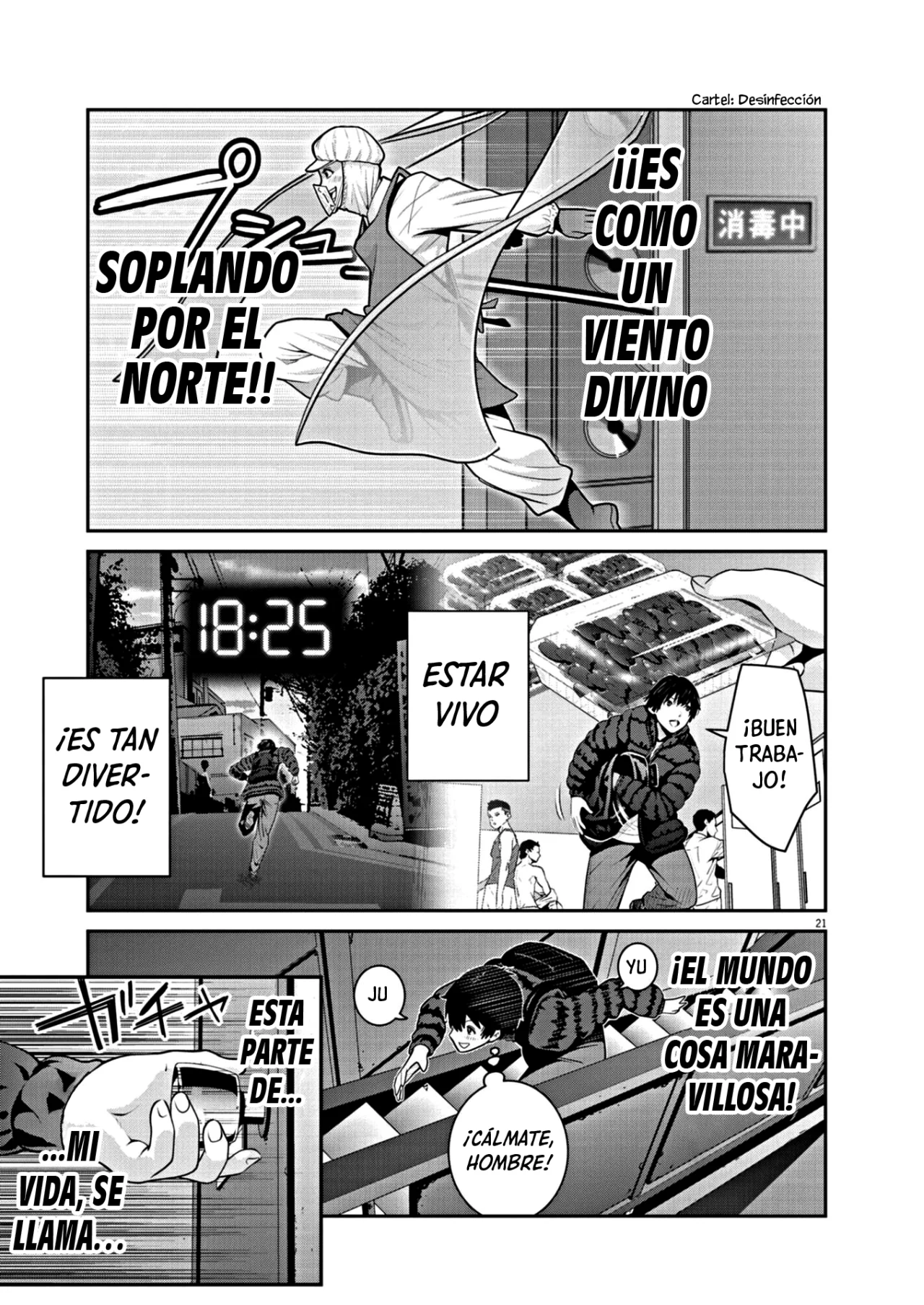 Página 21 del Manga