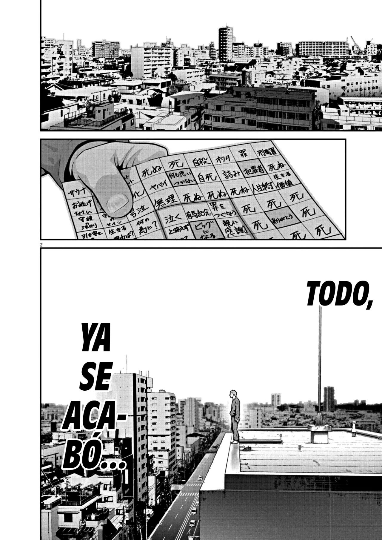 Página 2 del Manga
