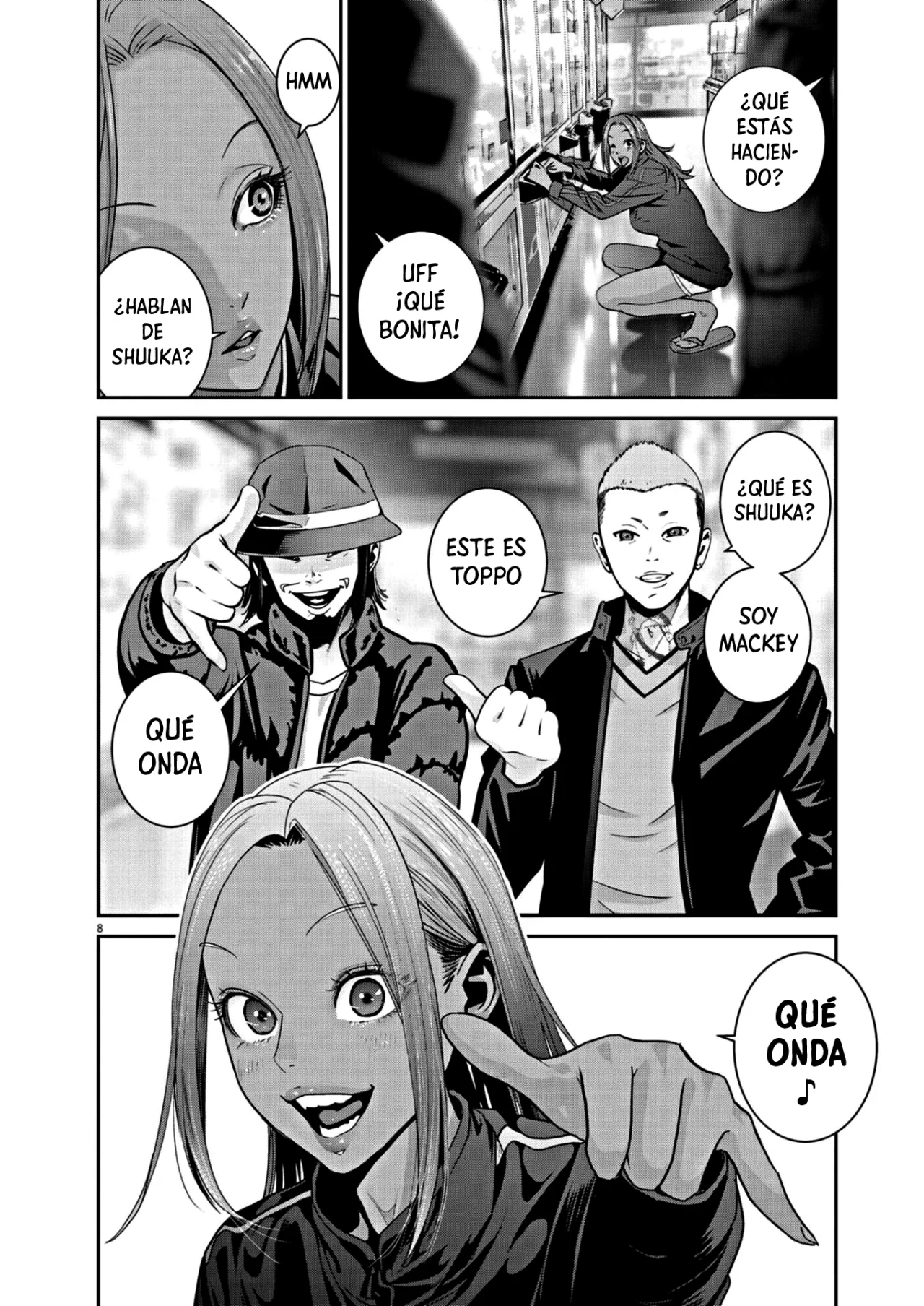 Página 8 del Manga