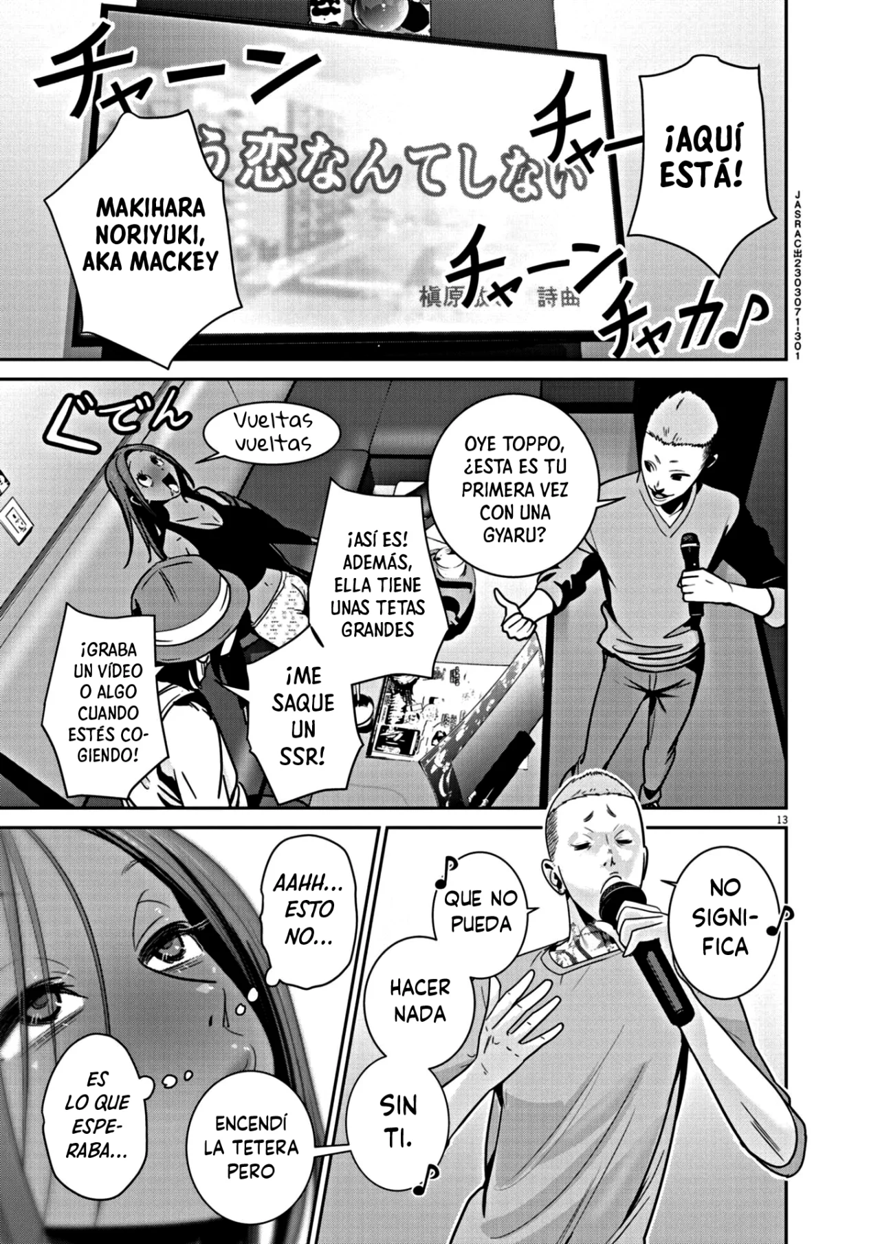 Página 13 del Manga