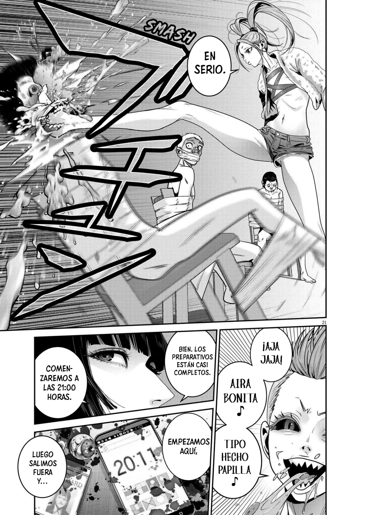 Página 21 del Manga
