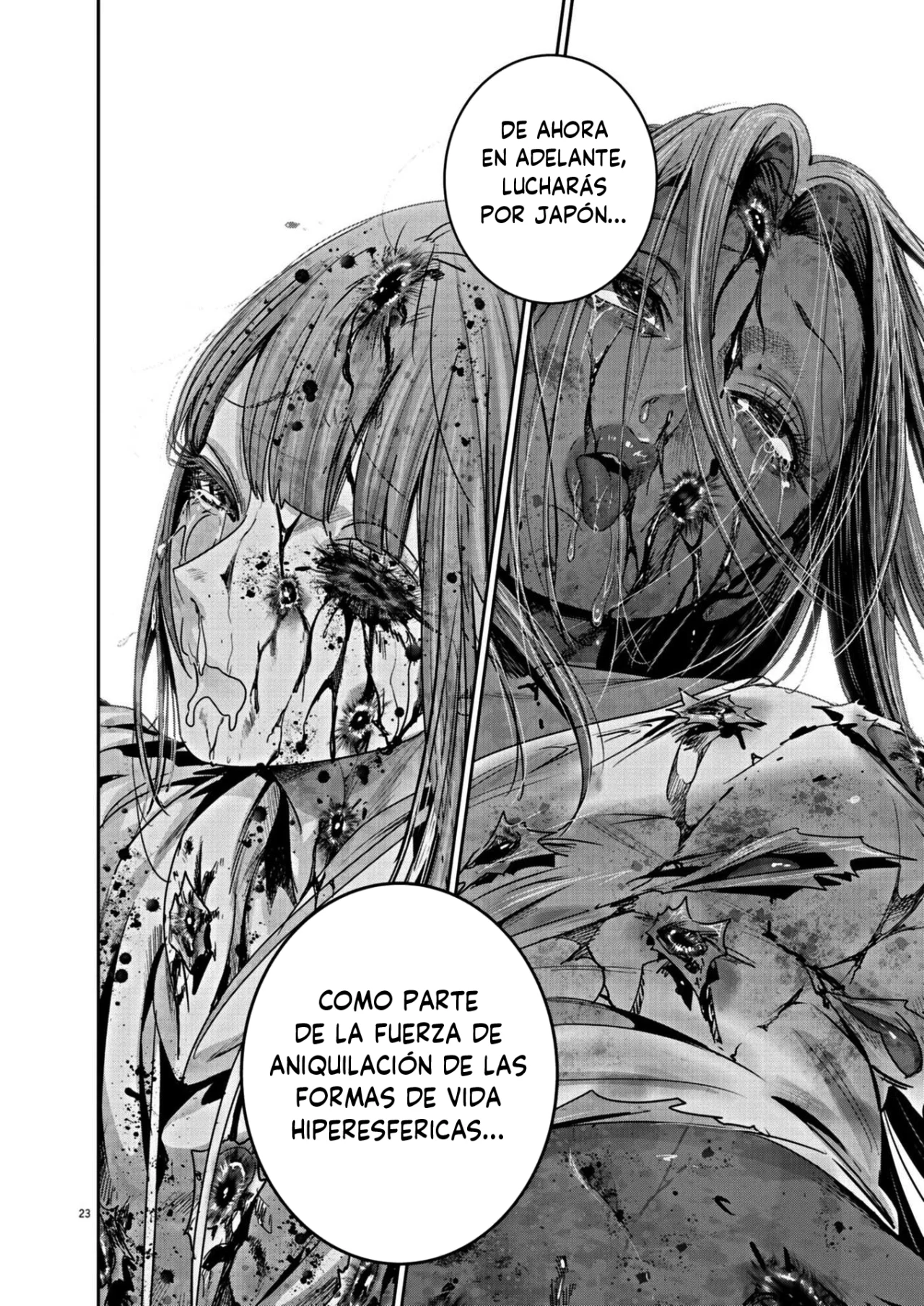 Página 22 del Manga