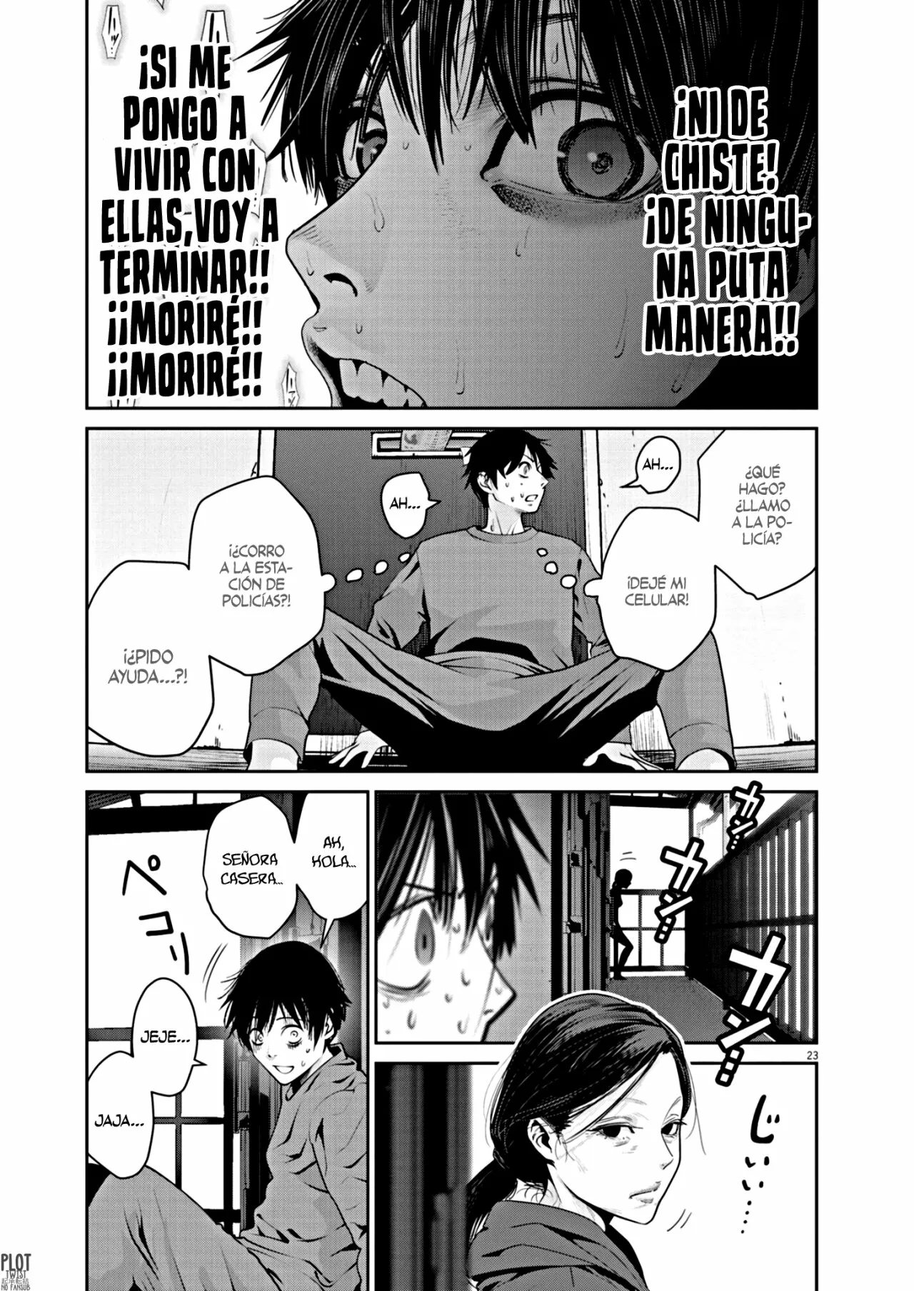Página 23 del Manga