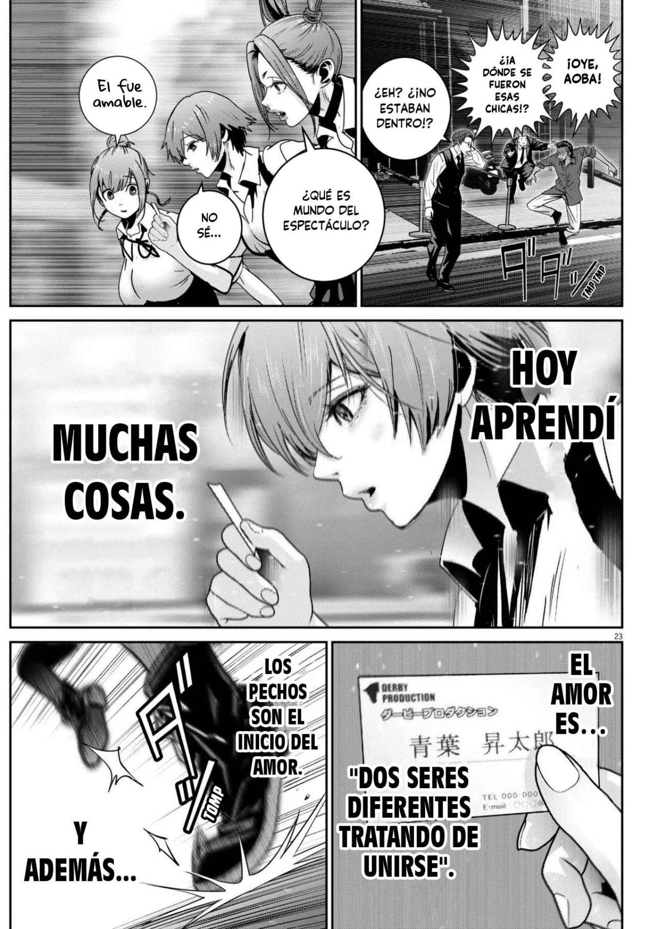 Página 22 del Manga