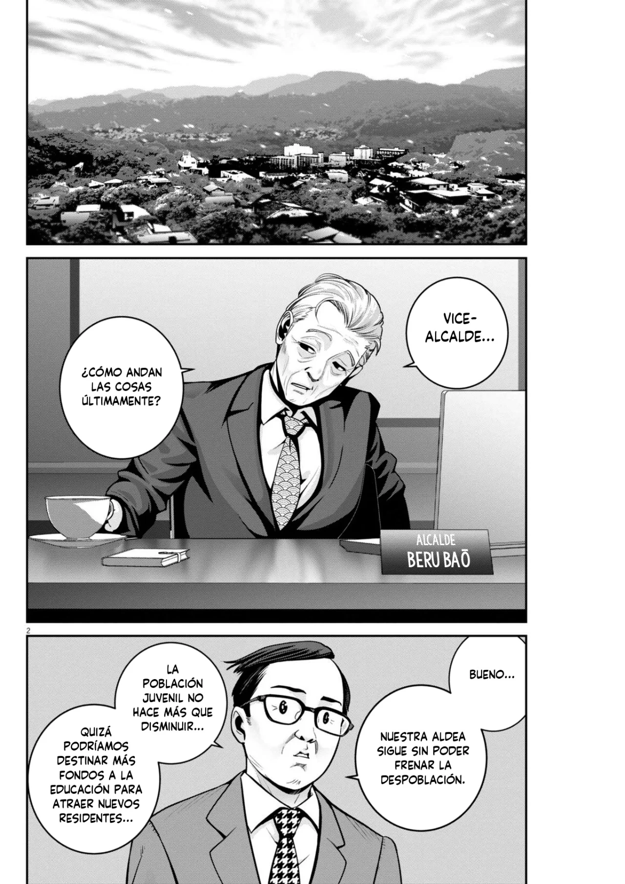 Página 2 del Manga