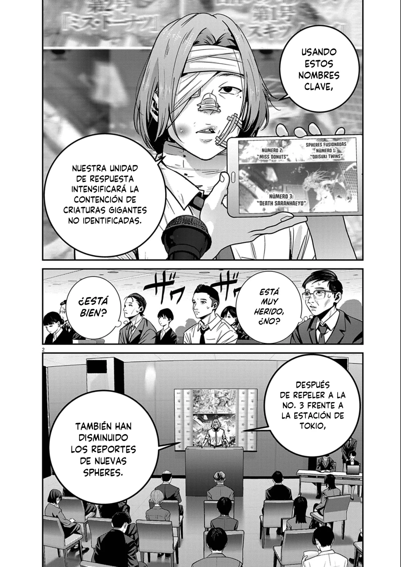 Página 2 del Manga