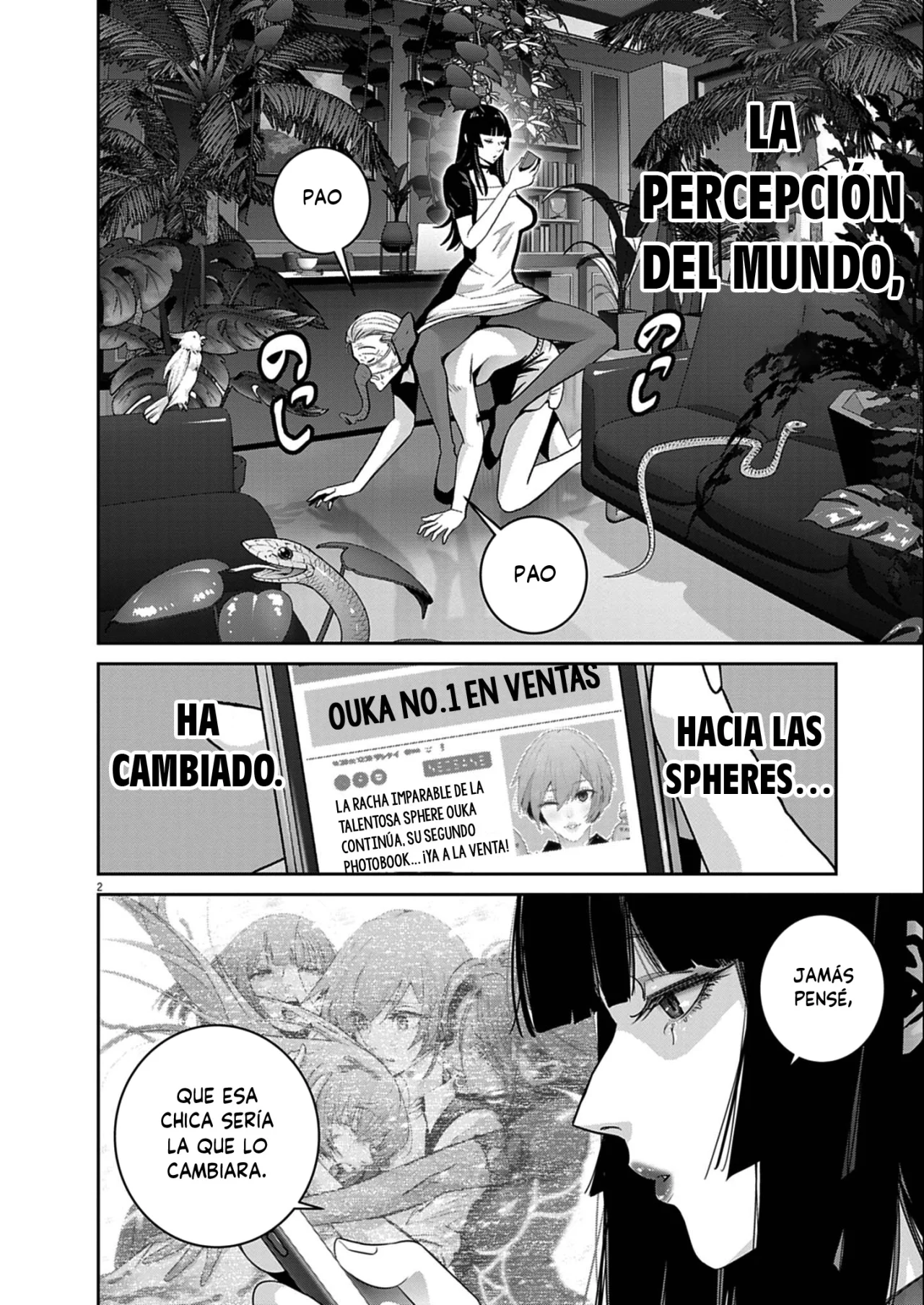 Página 2 del Manga