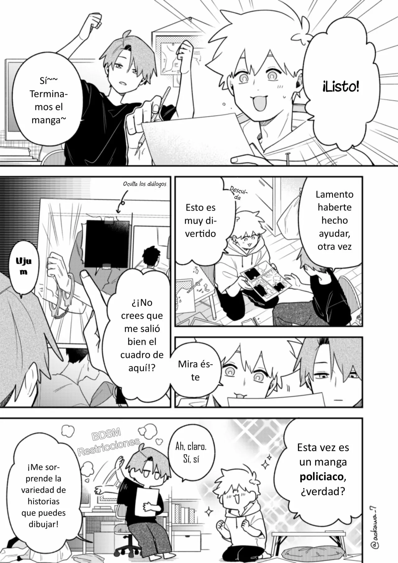 Página 2 del Manga