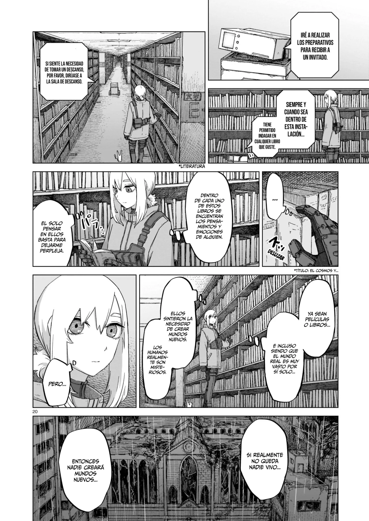 Página 20 del Manga