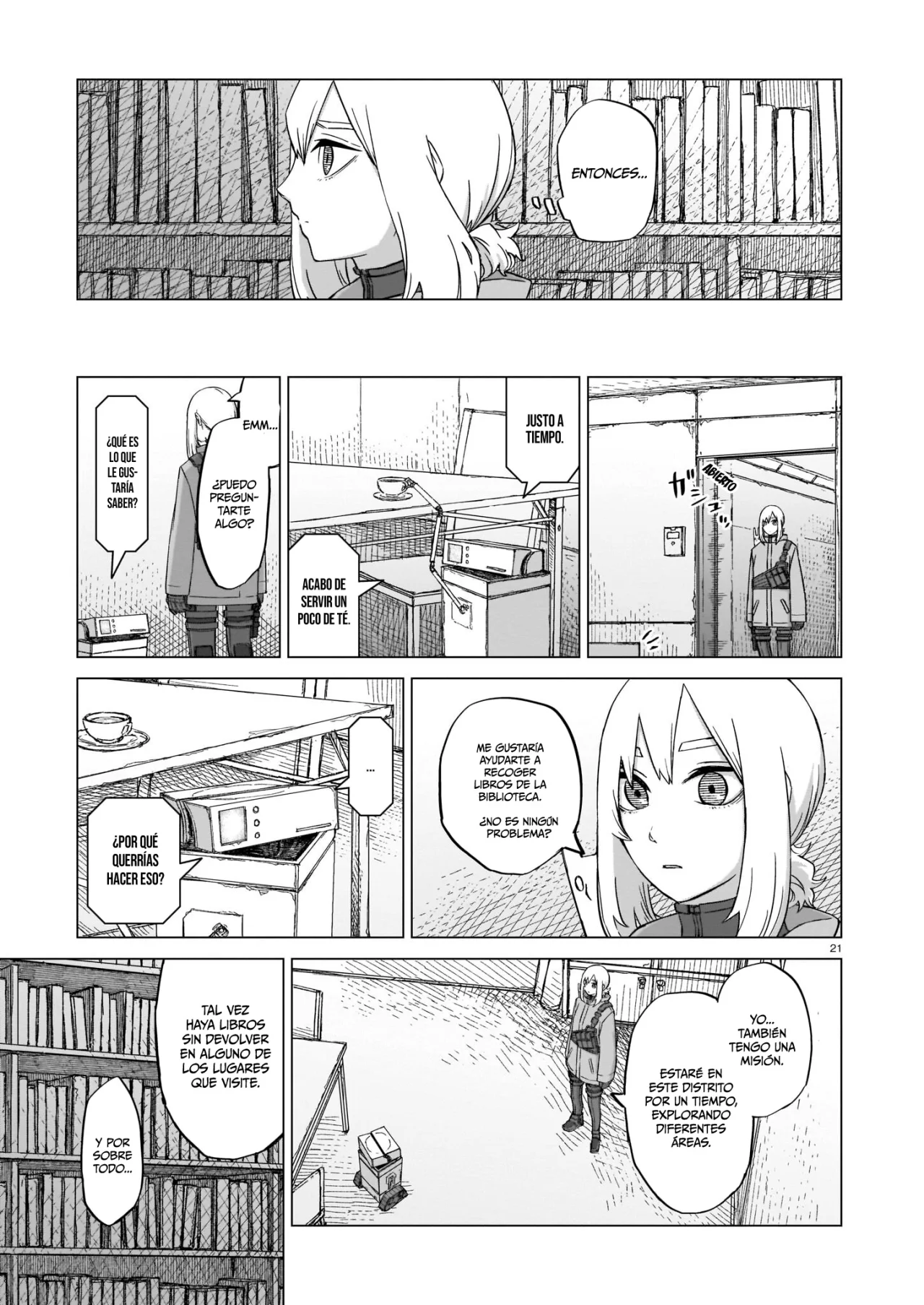 Página 21 del Manga