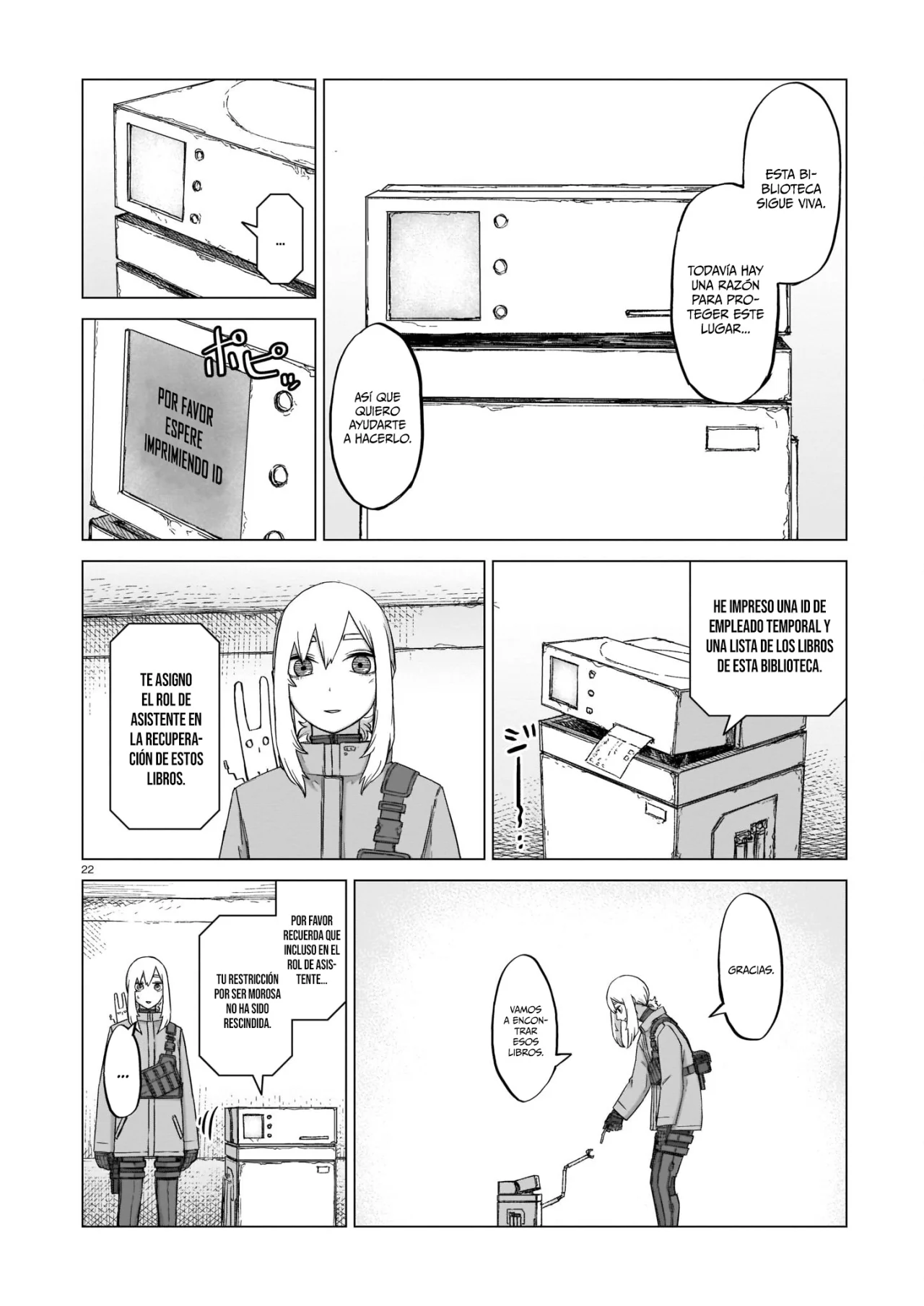 Página 22 del Manga