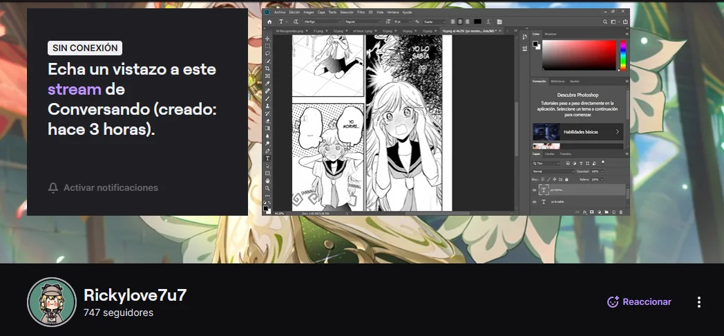 Página 14 del Manga