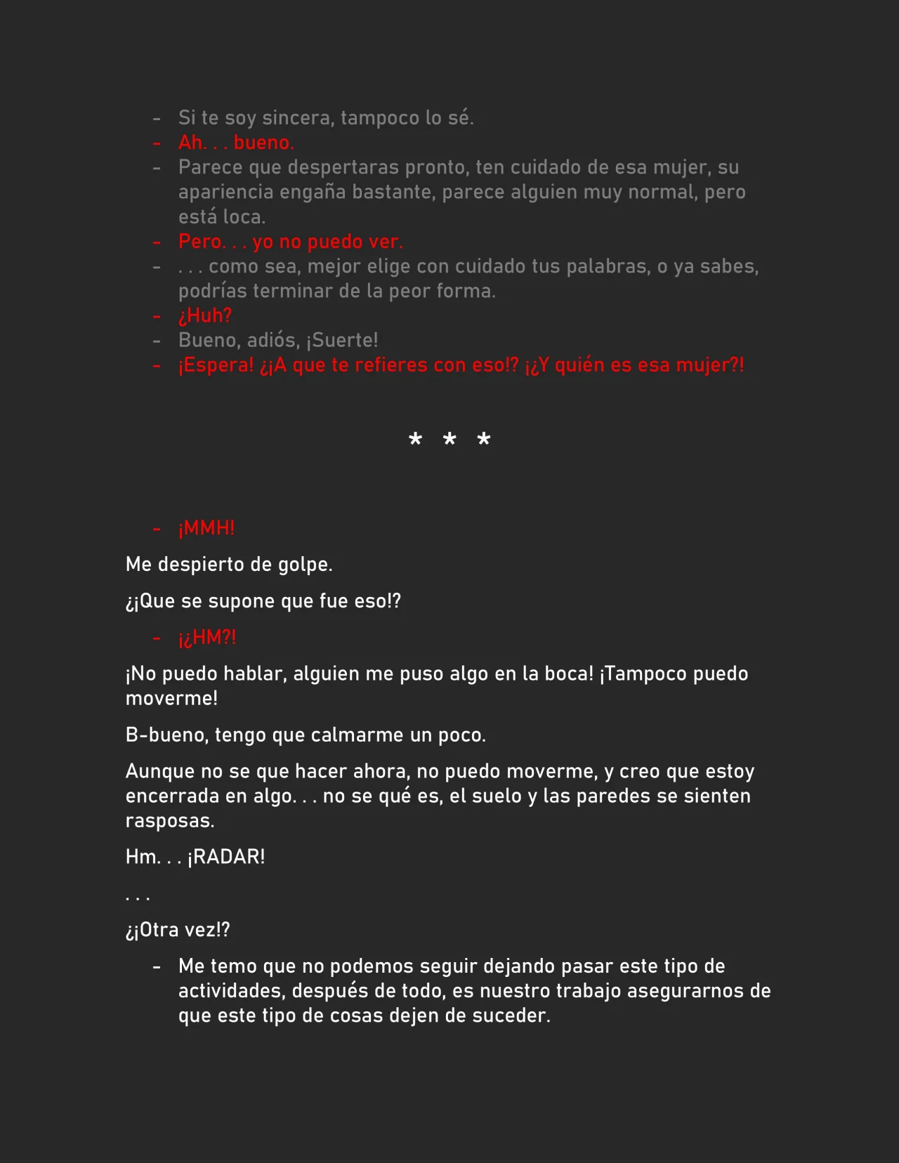 Página 23 del Manga