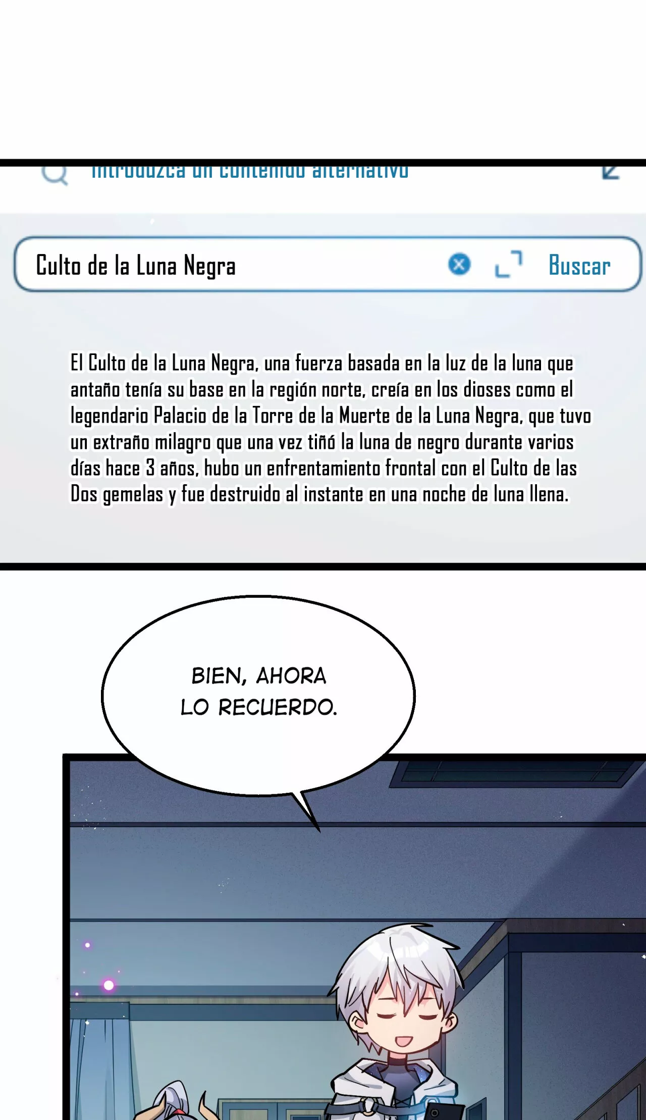 Página 75 del Manga