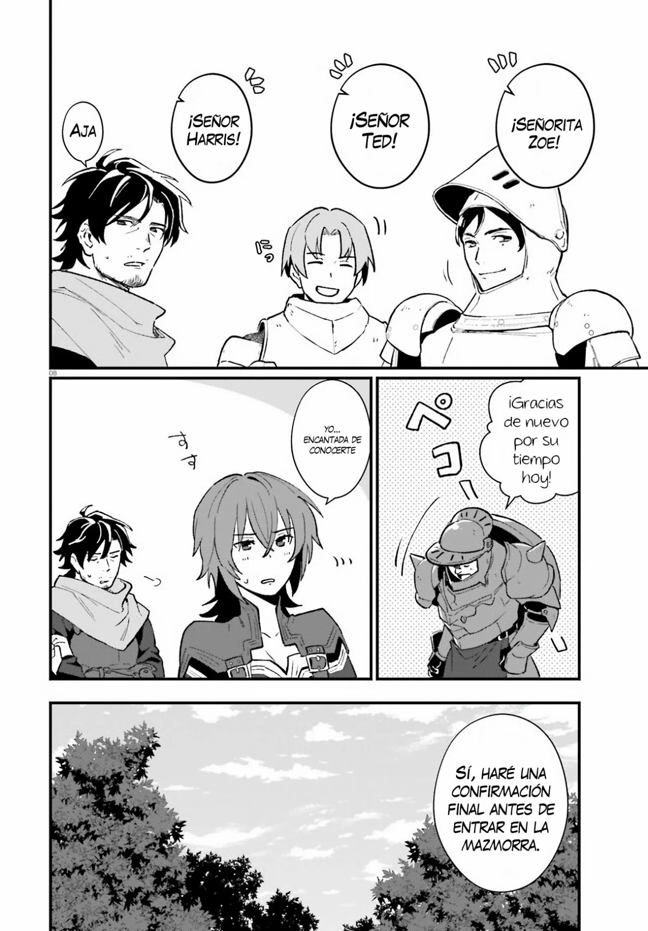 Página 8 del Manga