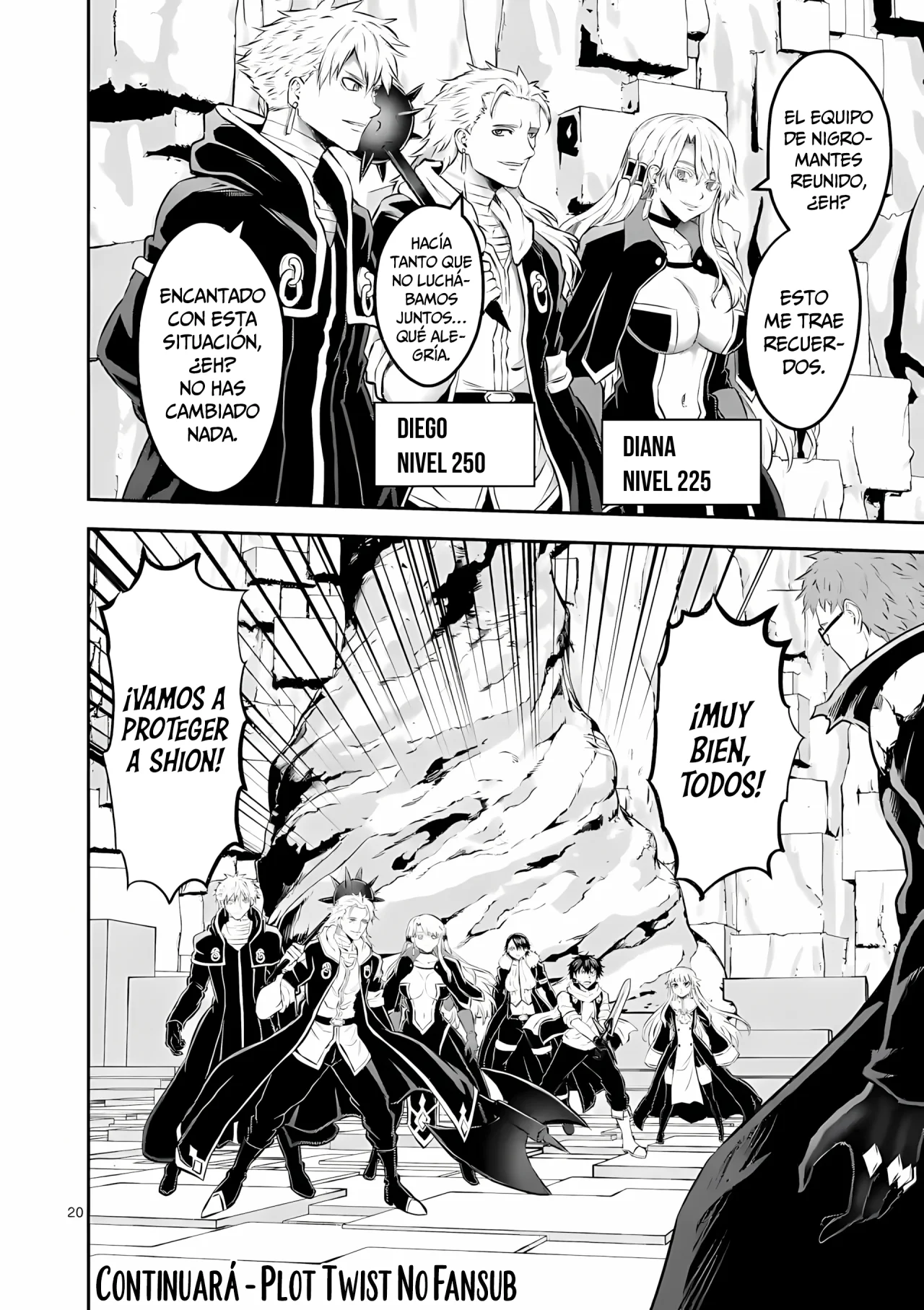 Página 20 del Manga